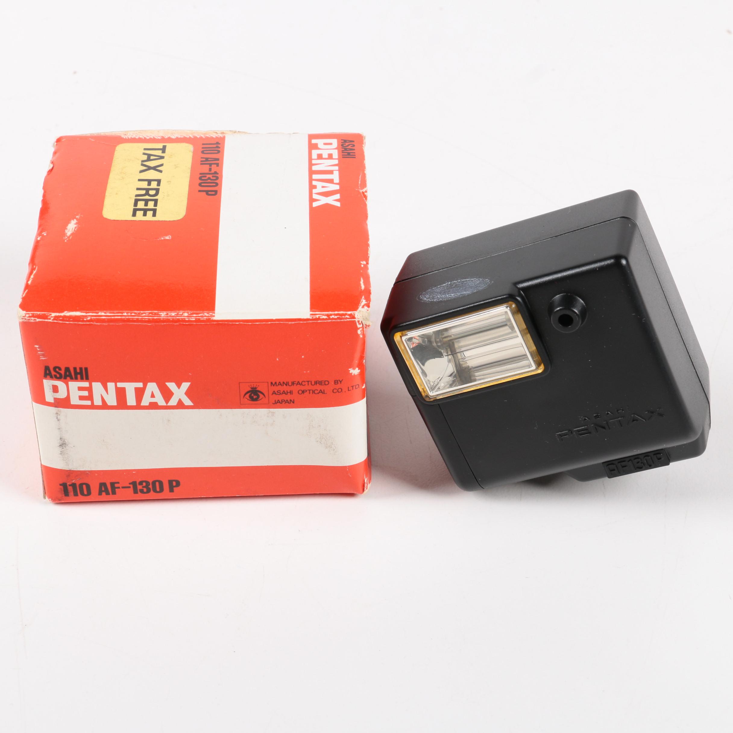 Pentax Auto 110 Camera with Accessories