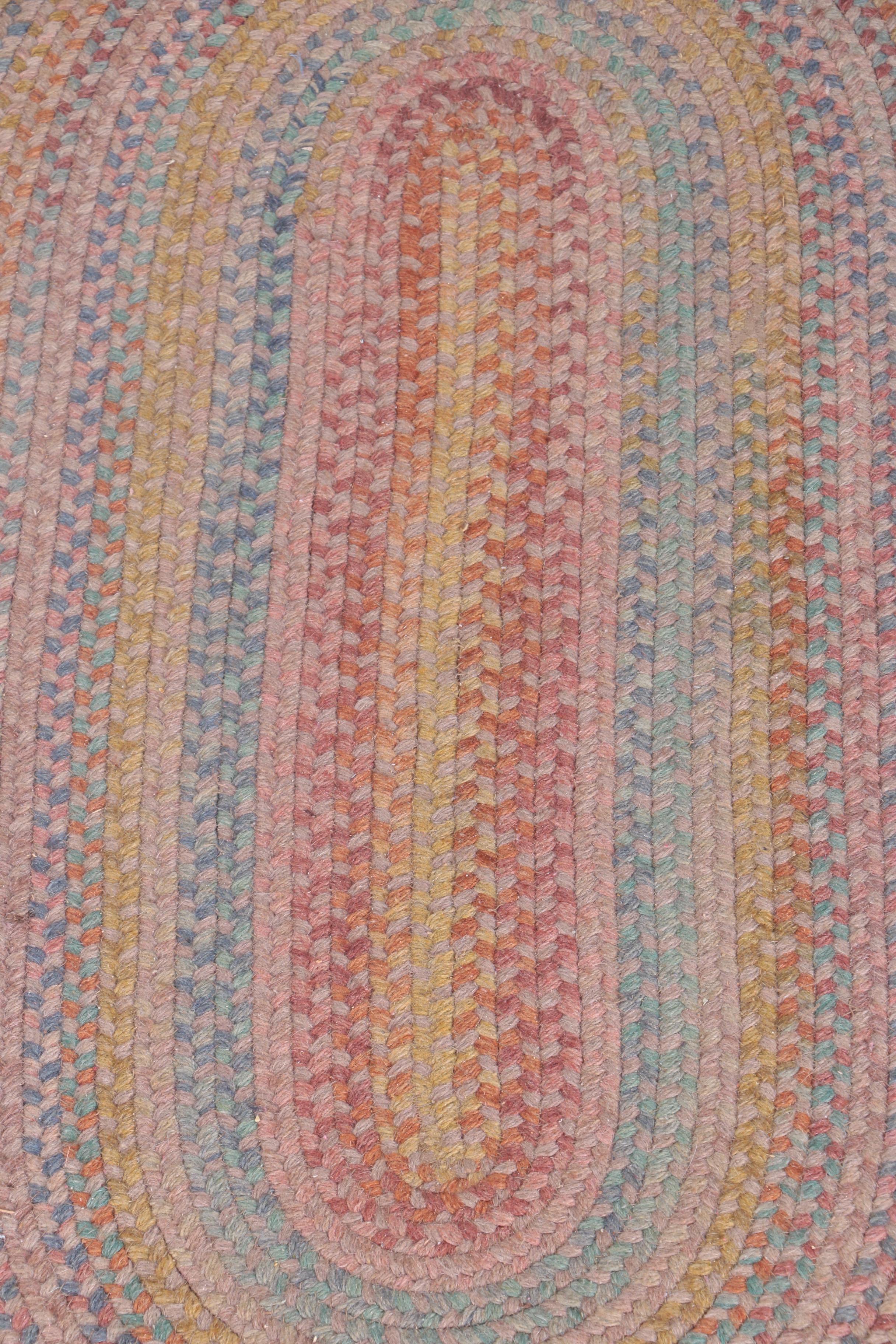 Braided Oval Area Rug