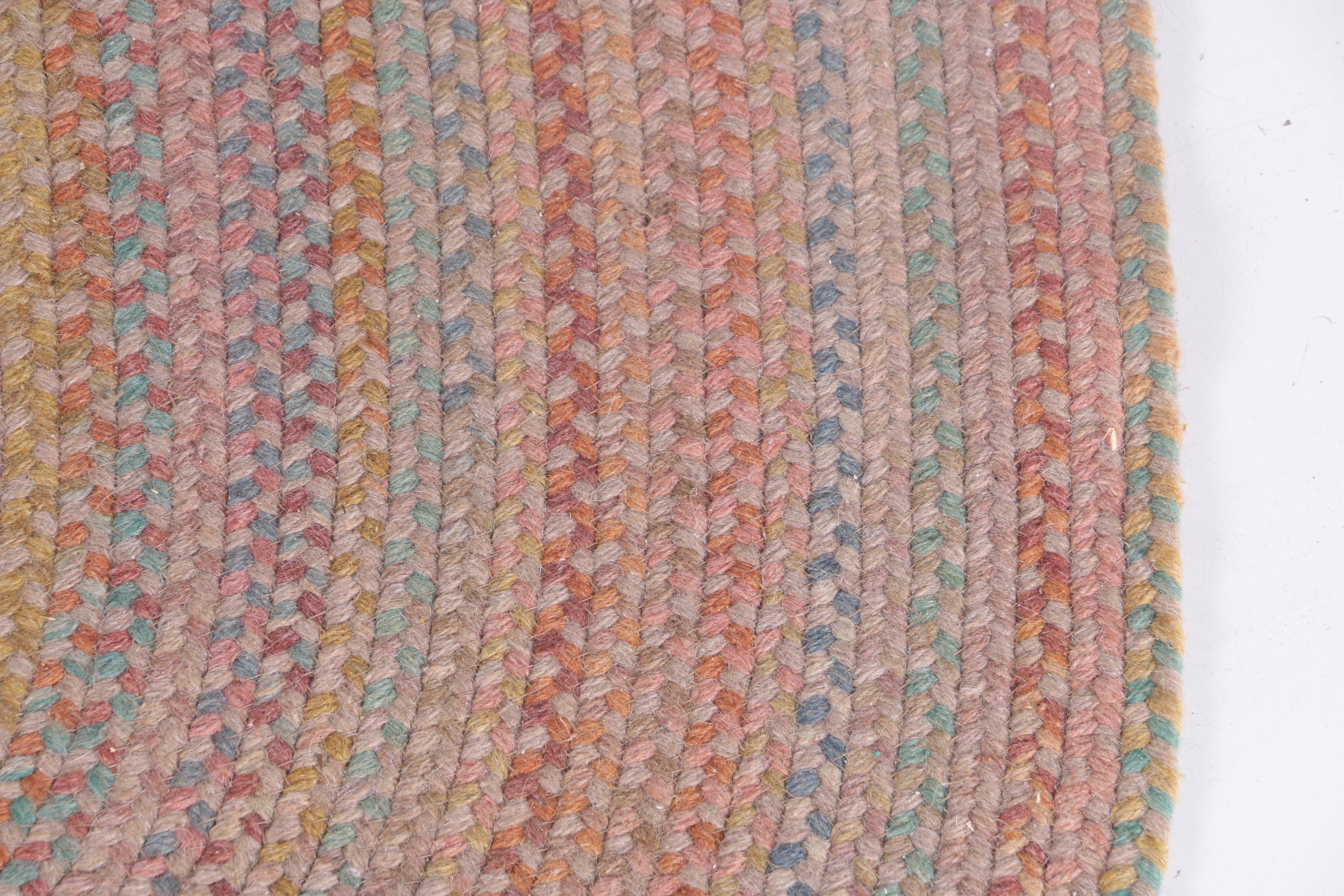 Braided Oval Area Rug