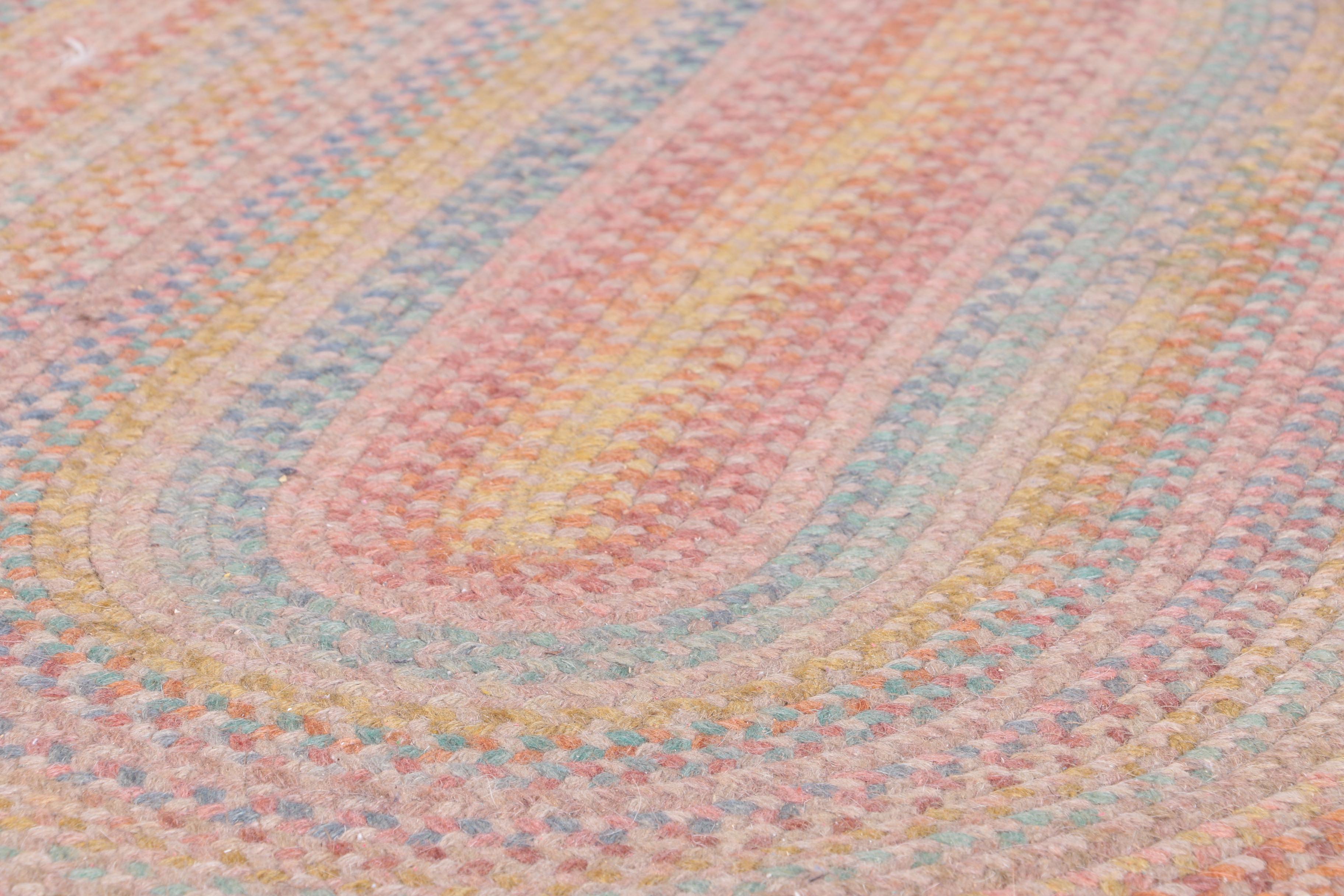 Braided Oval Area Rug