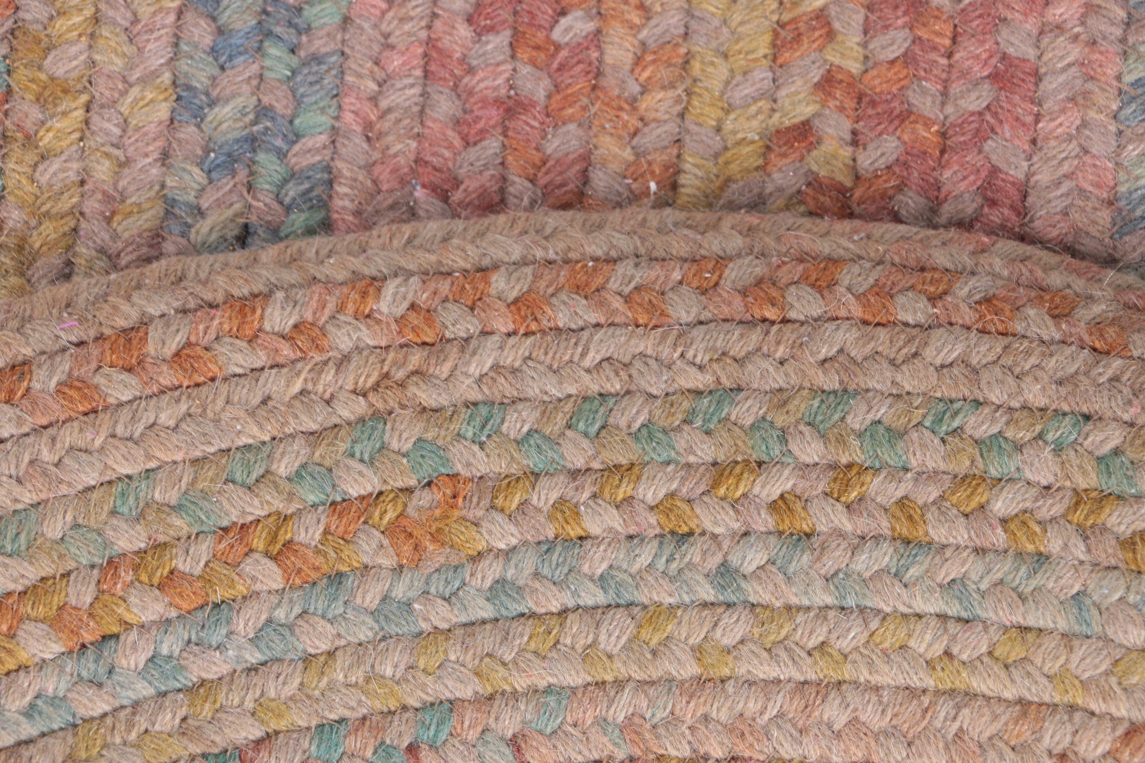 Braided Oval Area Rug