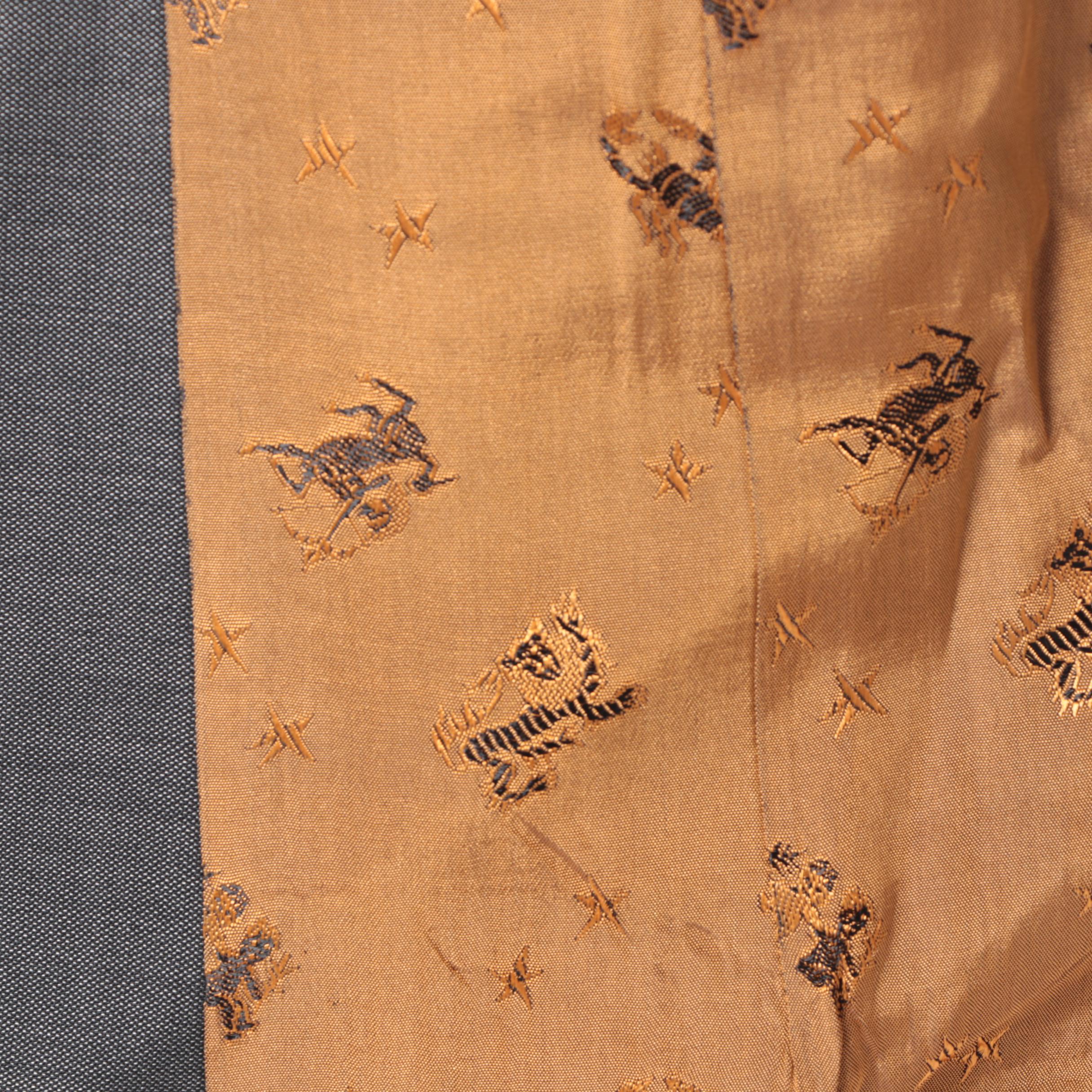 Men's Vintage Bespoke Sharkskin Suit