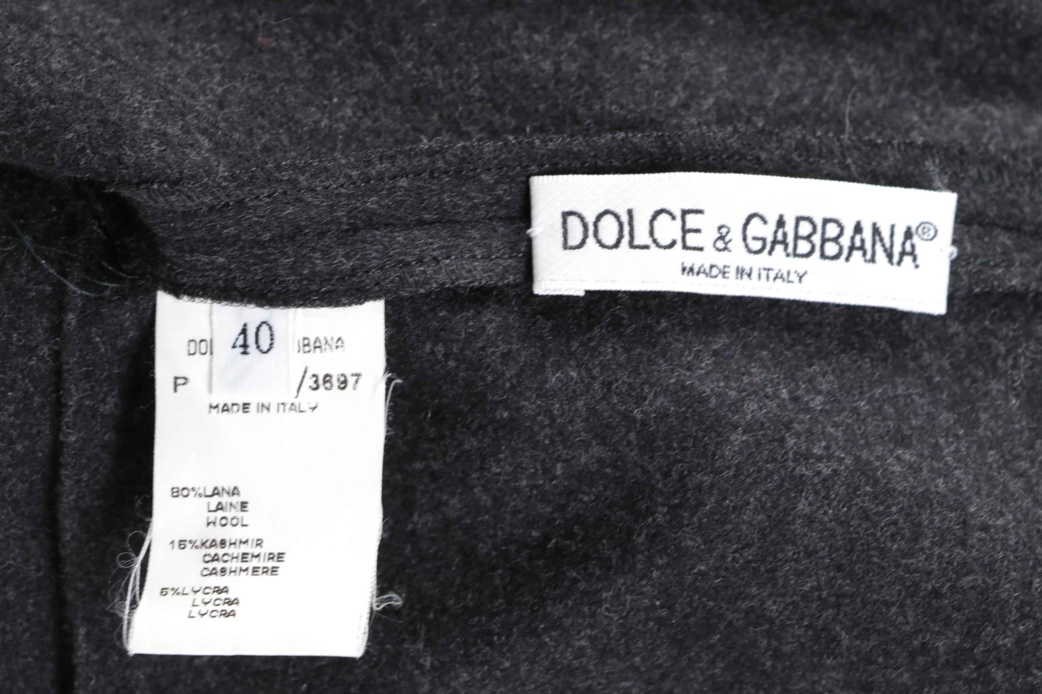 Dolce & Gabbana Wool Blend Dress