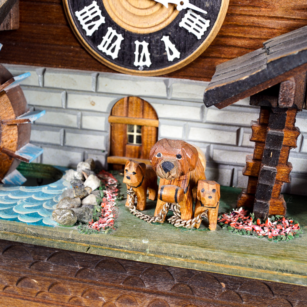 Vintage Wooden Cuckoo Clock