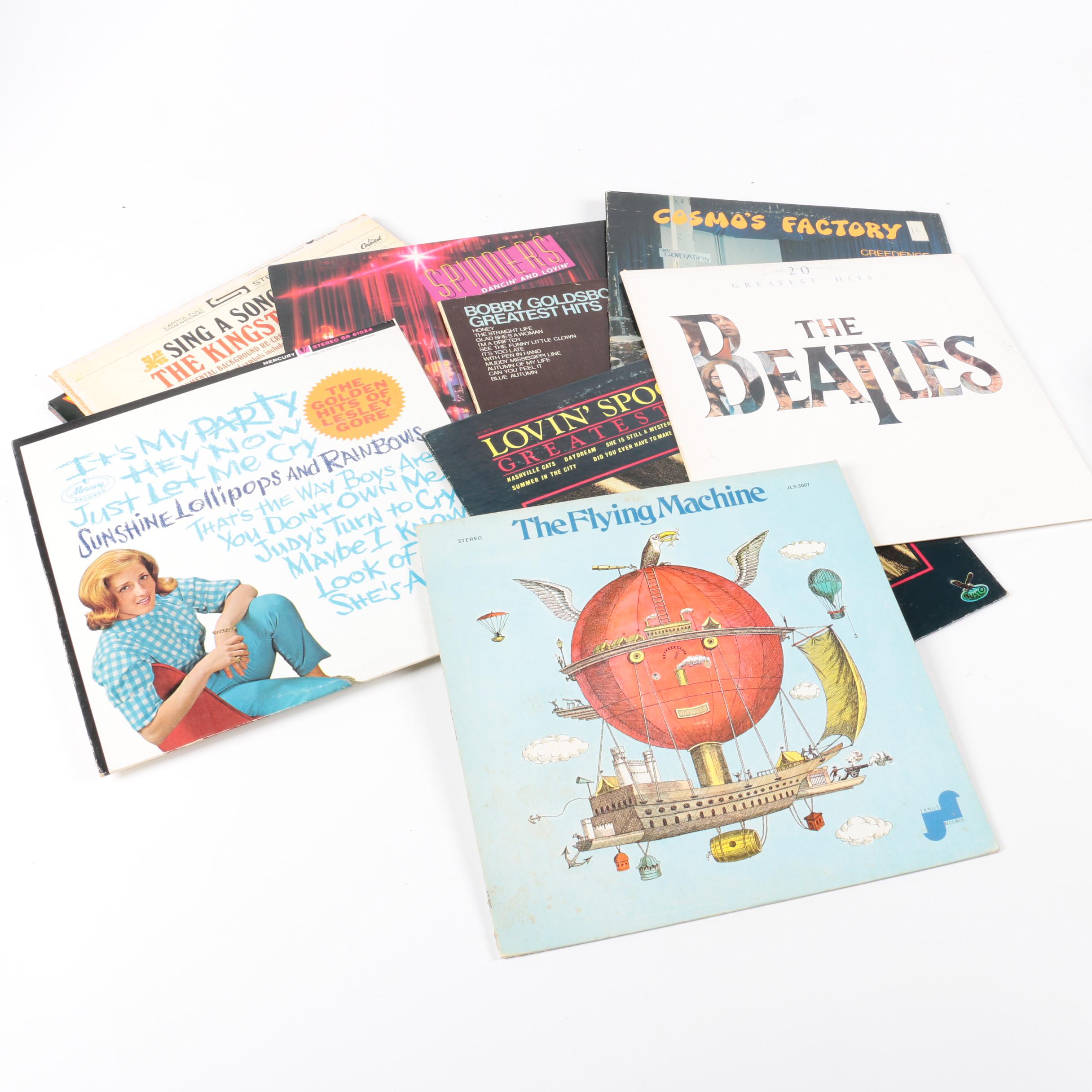 Beatles, Creedence, Iron Butterfly and Other Rock LPs