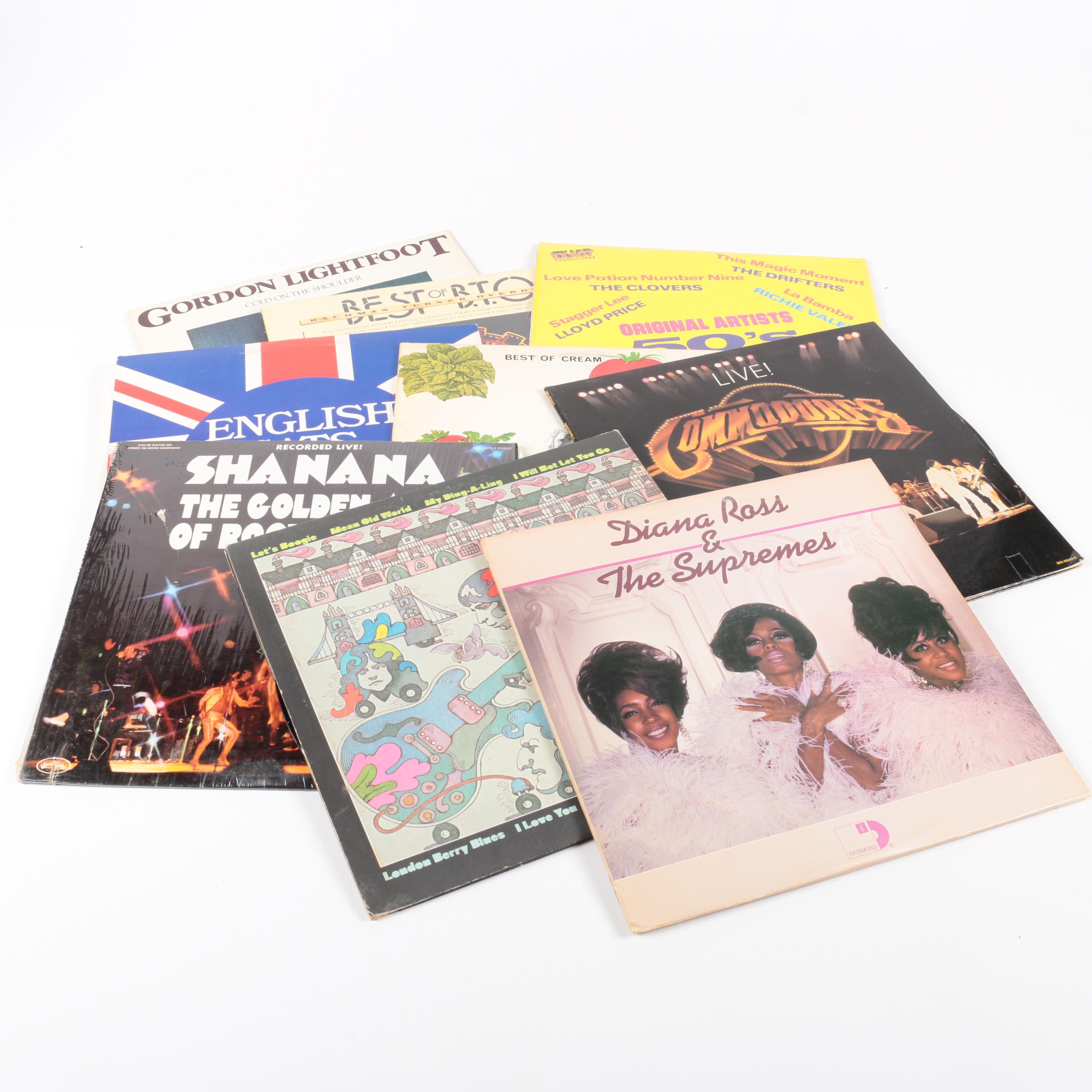 Beatles, Creedence, Iron Butterfly and Other Rock LPs