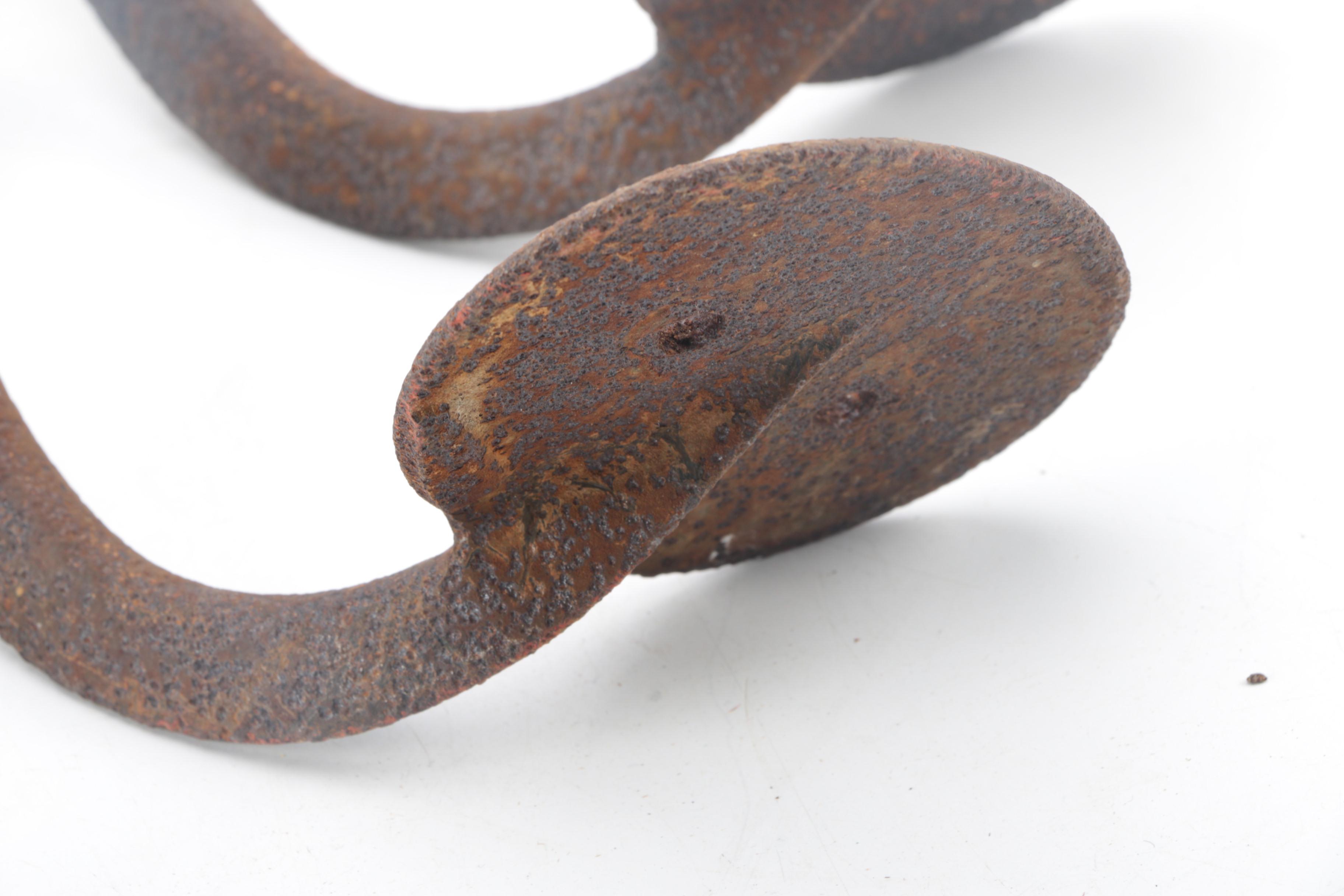 Antique Cast Iron Horse-Drawn Carriage Steps