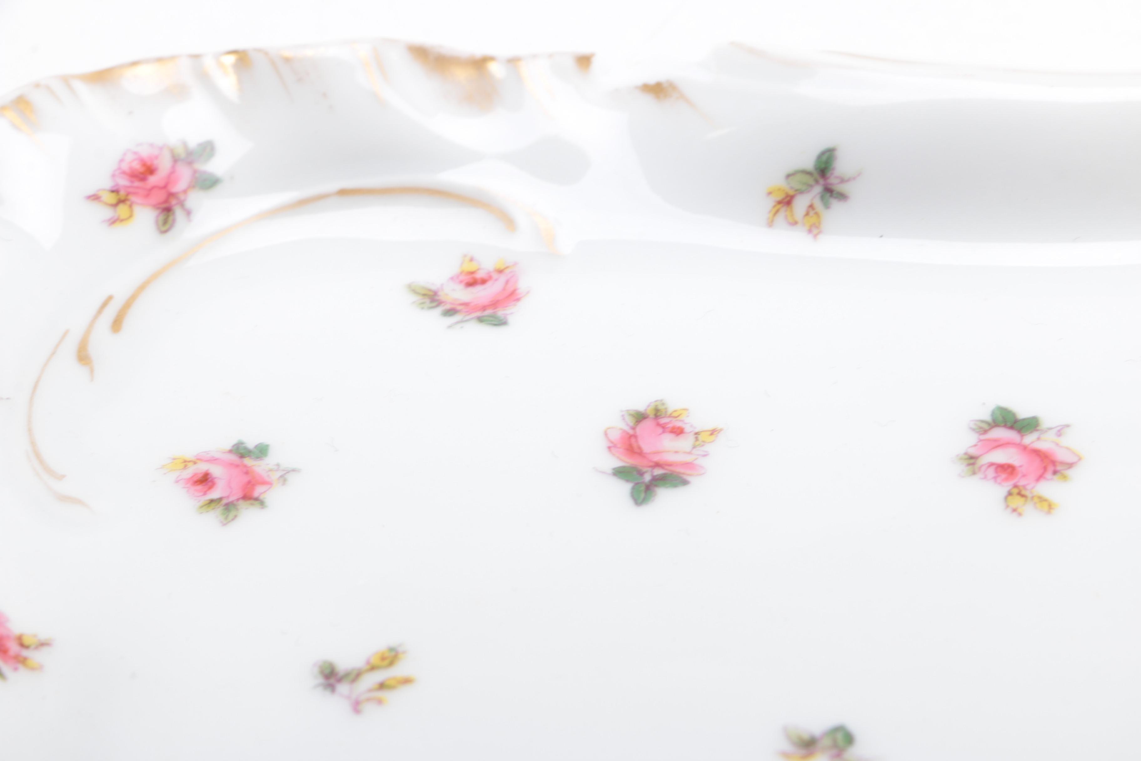 Antique Haviland & Co. Porcelain Tray