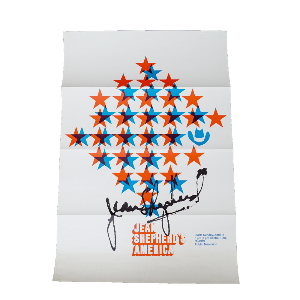 PBS Promotional Poster "Jean Shepherd's America"