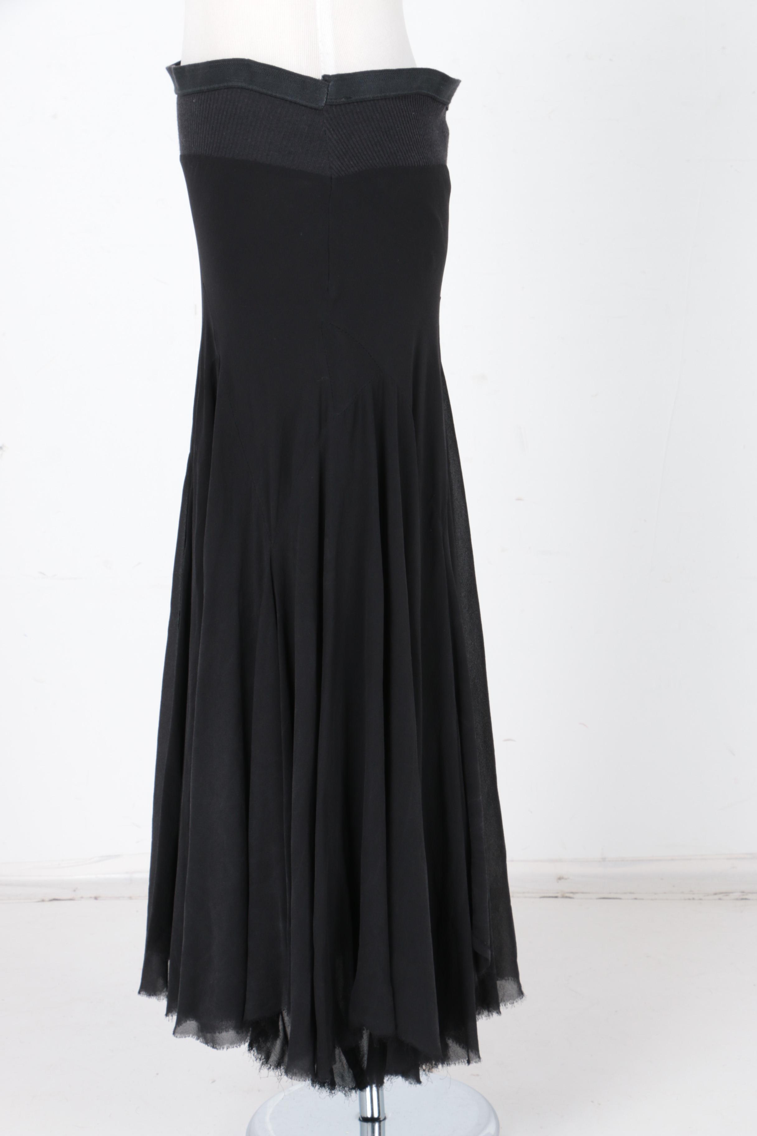 2002 Rick Owens Sparrows Collection Skirt