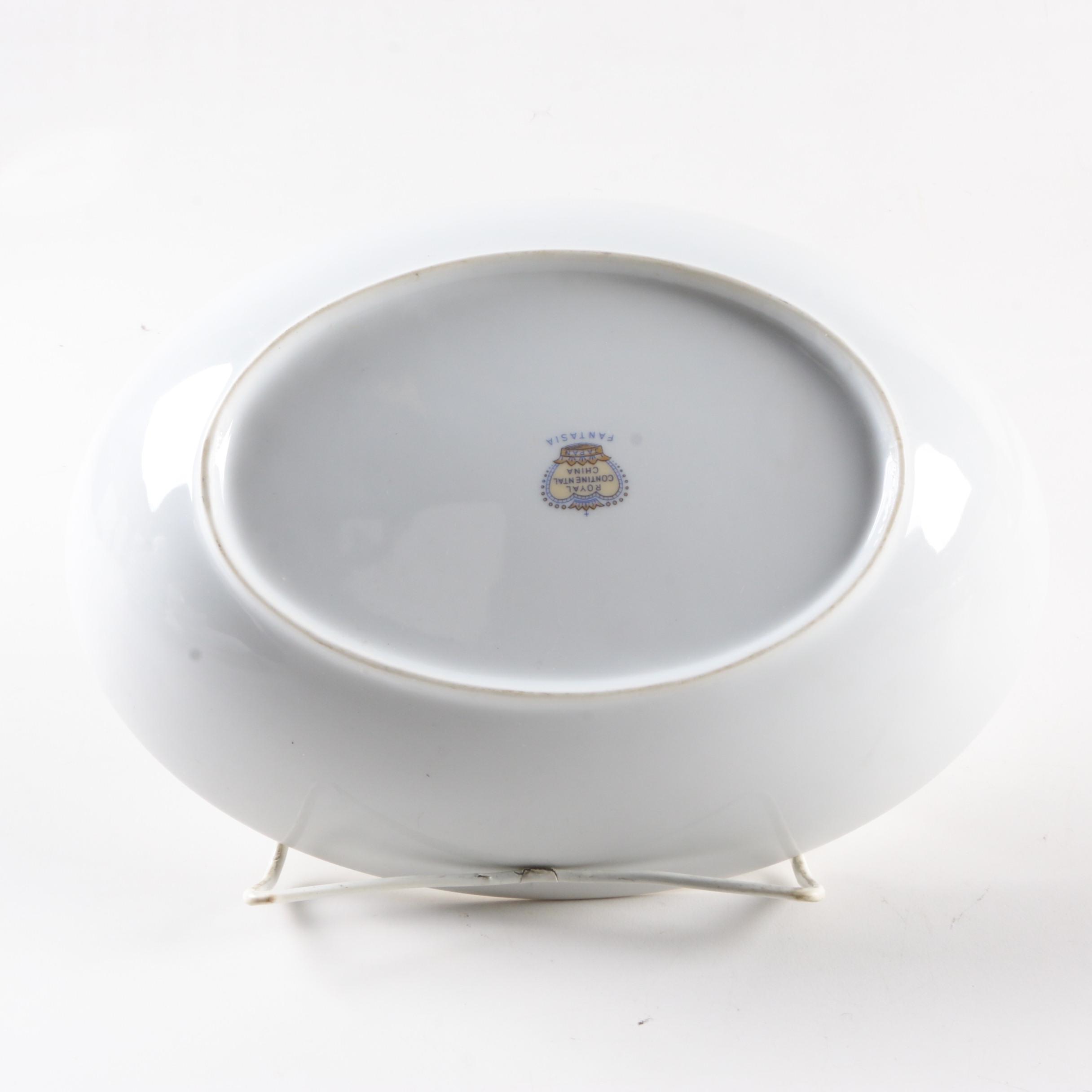 Royal Continental "Fantasia" Porcelain Tableware