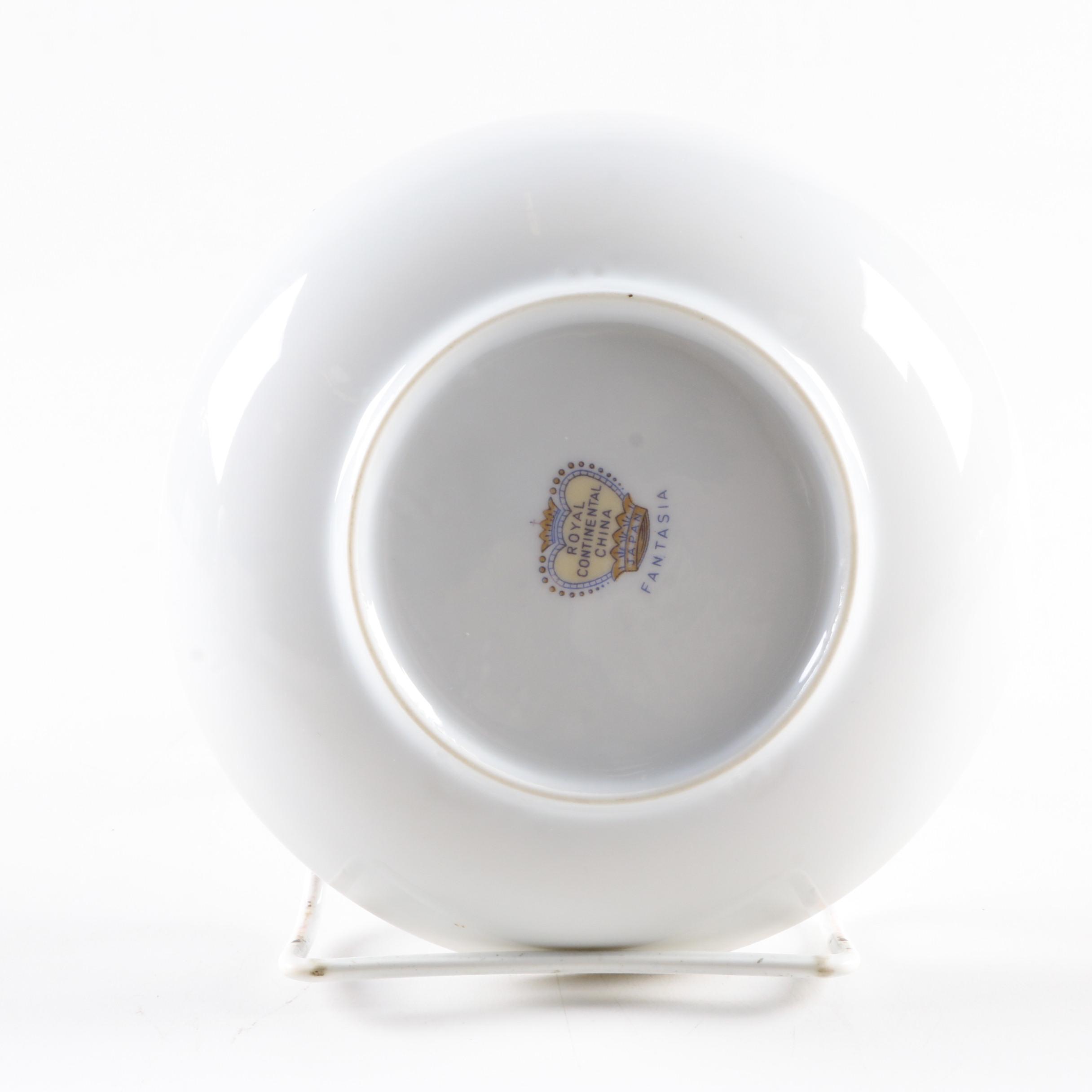 Royal Continental "Fantasia" Porcelain Tableware