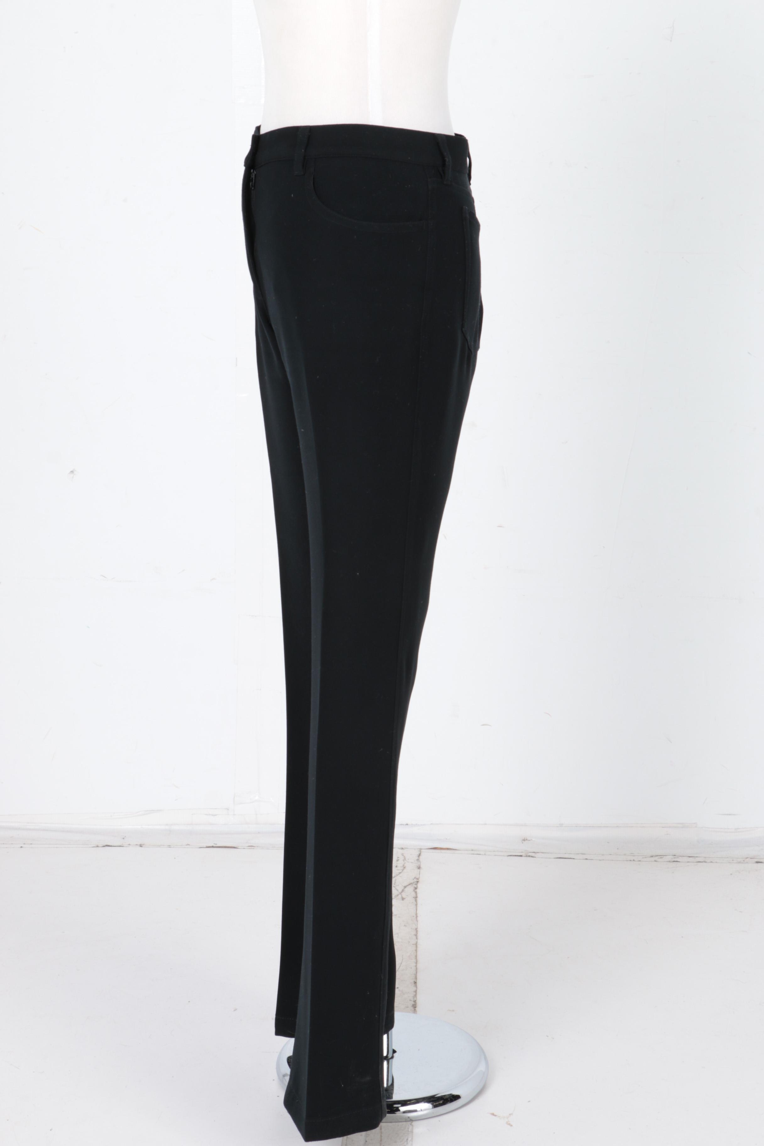 Armani Collezioni Black Pants
