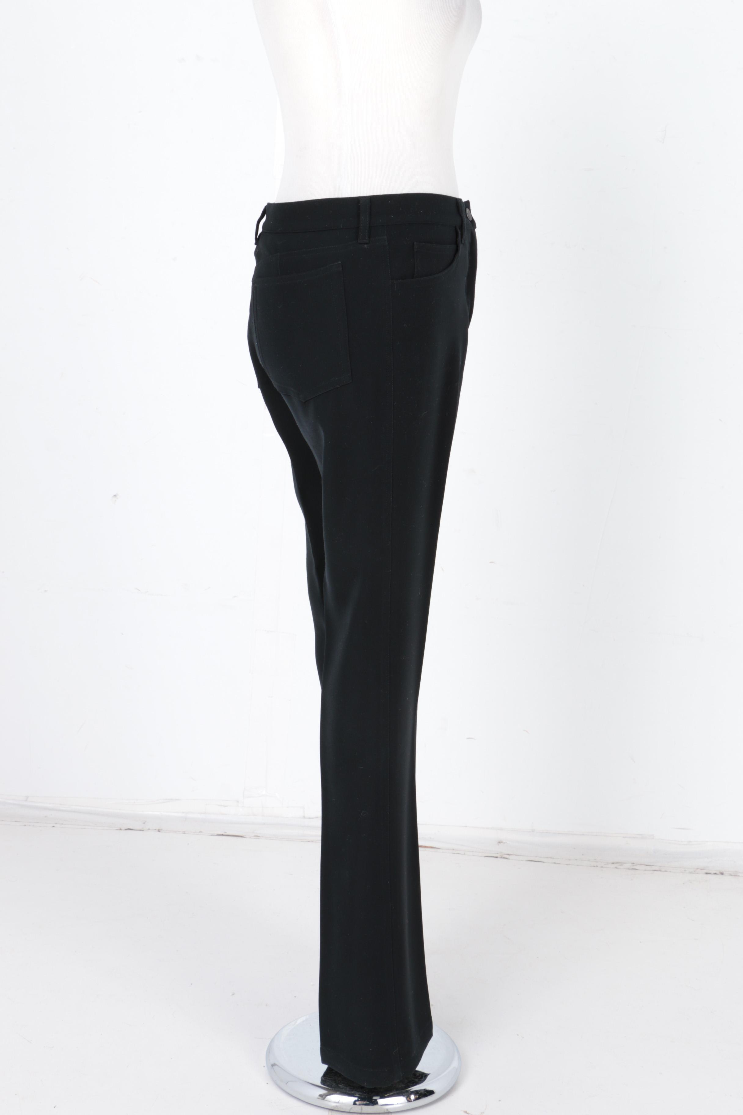 Armani Collezioni Black Pants