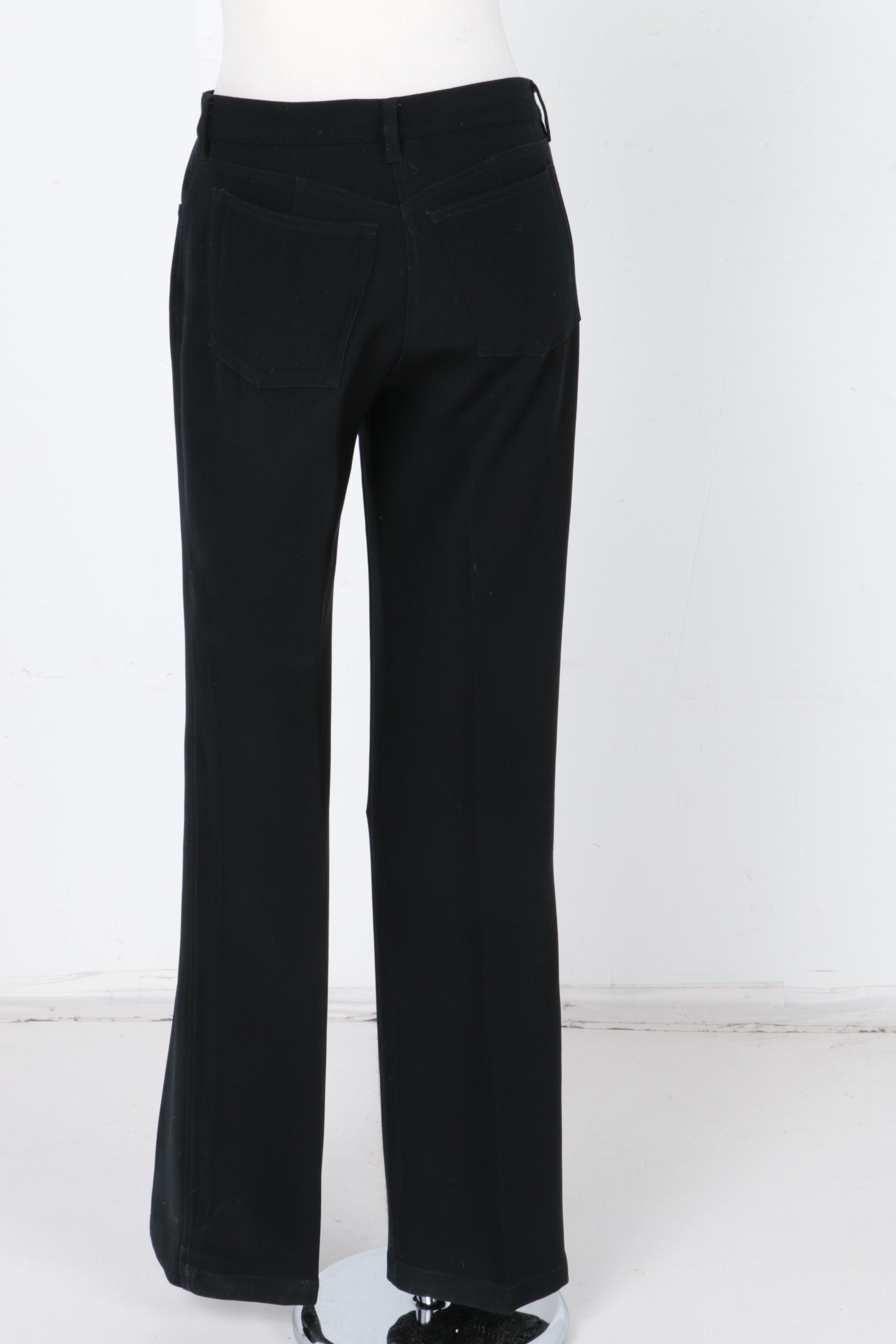 Armani Collezioni Black Pants