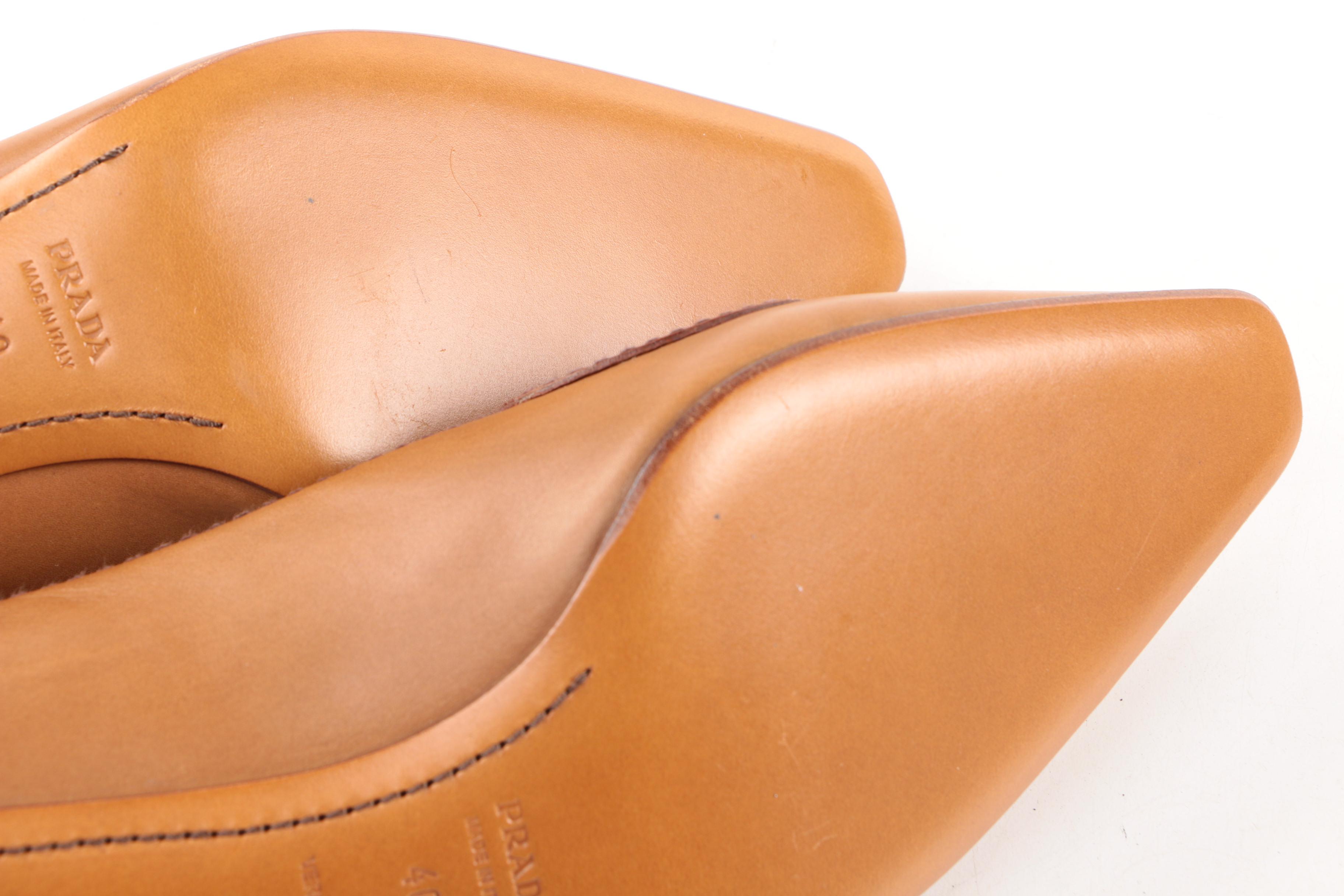 Prada Calzature Donna High Heel Loafers