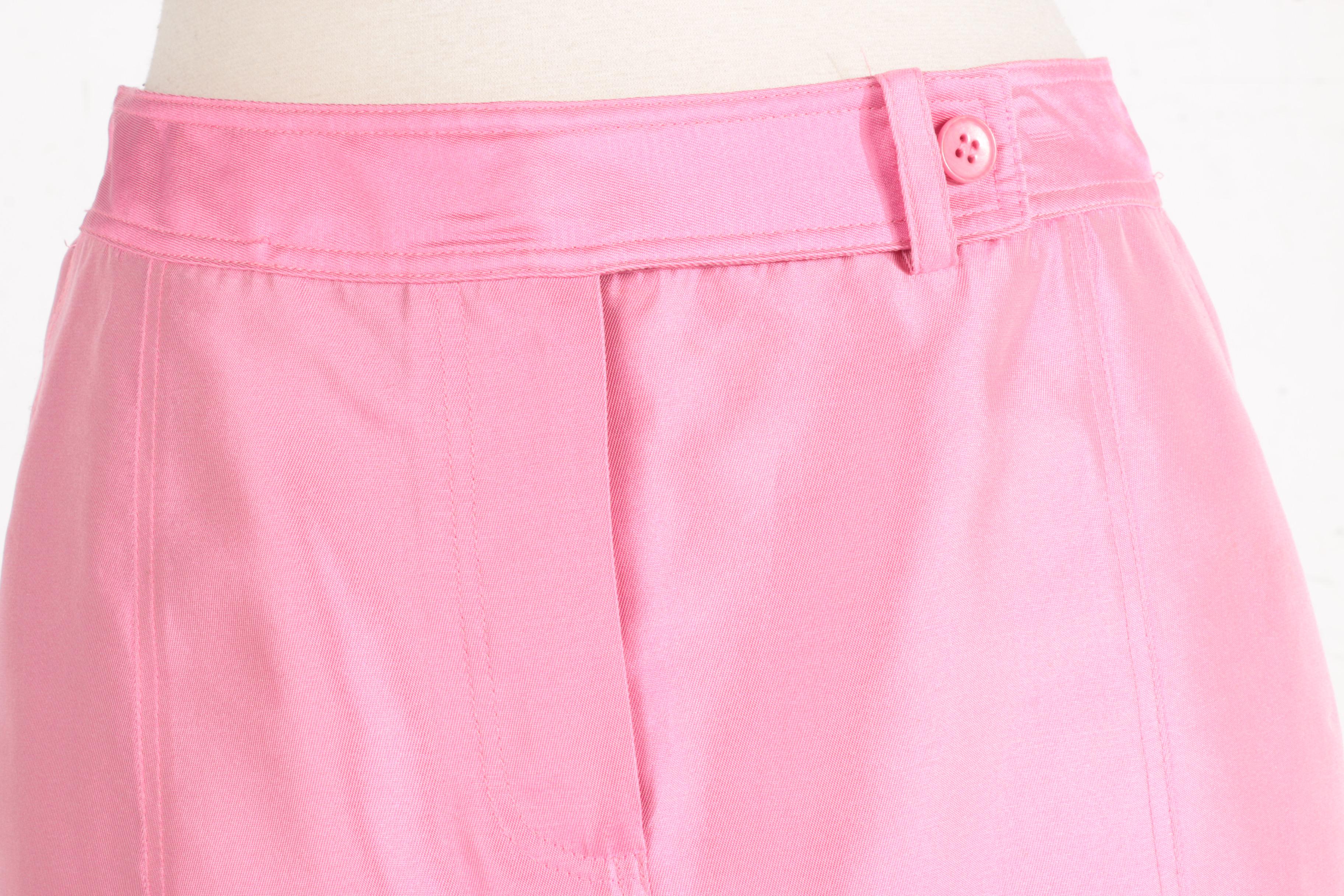 Charles Nolan Silk Trumpet Skirt