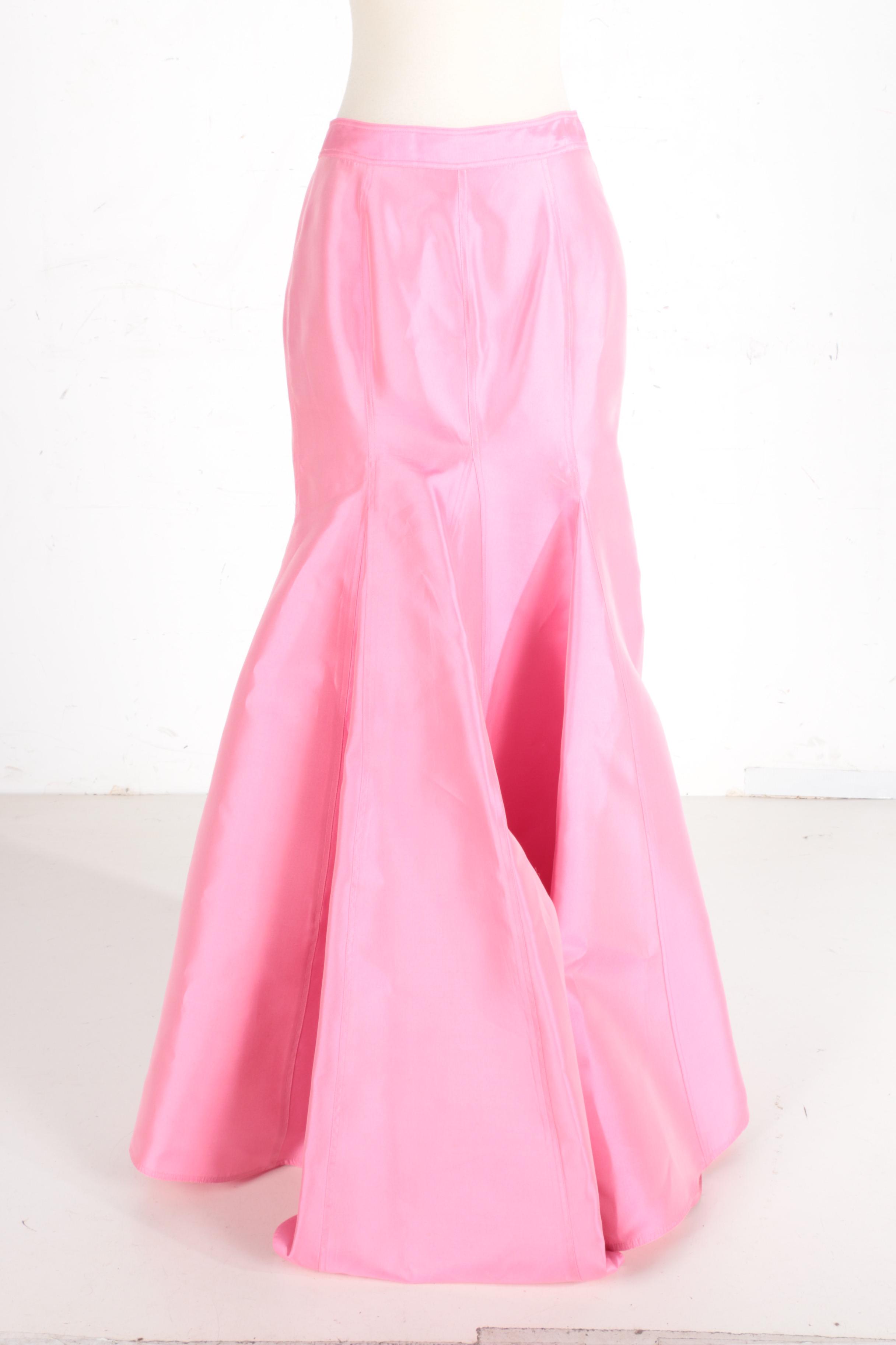 Charles Nolan Silk Trumpet Skirt