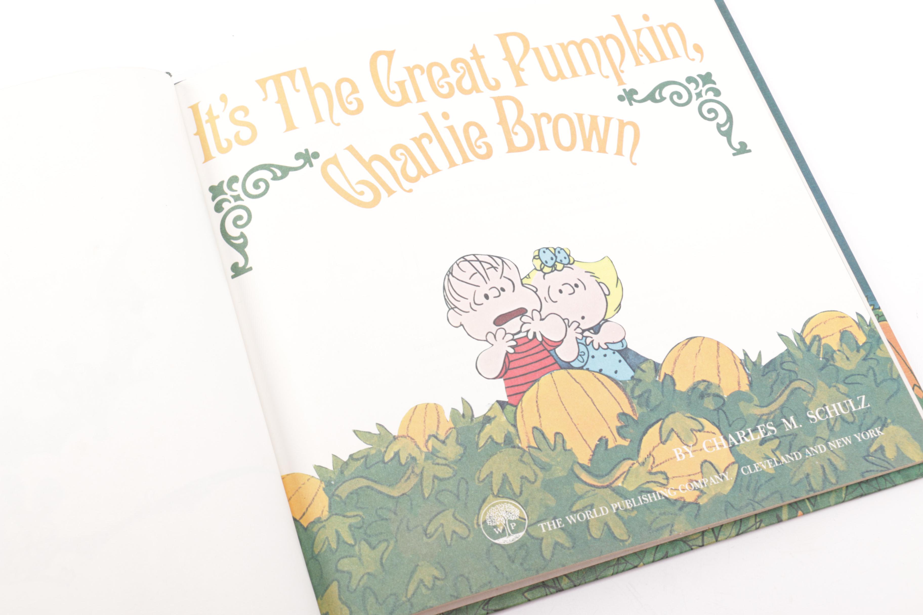 Collection of First Edition "Peanuts" Hardcover Books by Charles M. Schulz