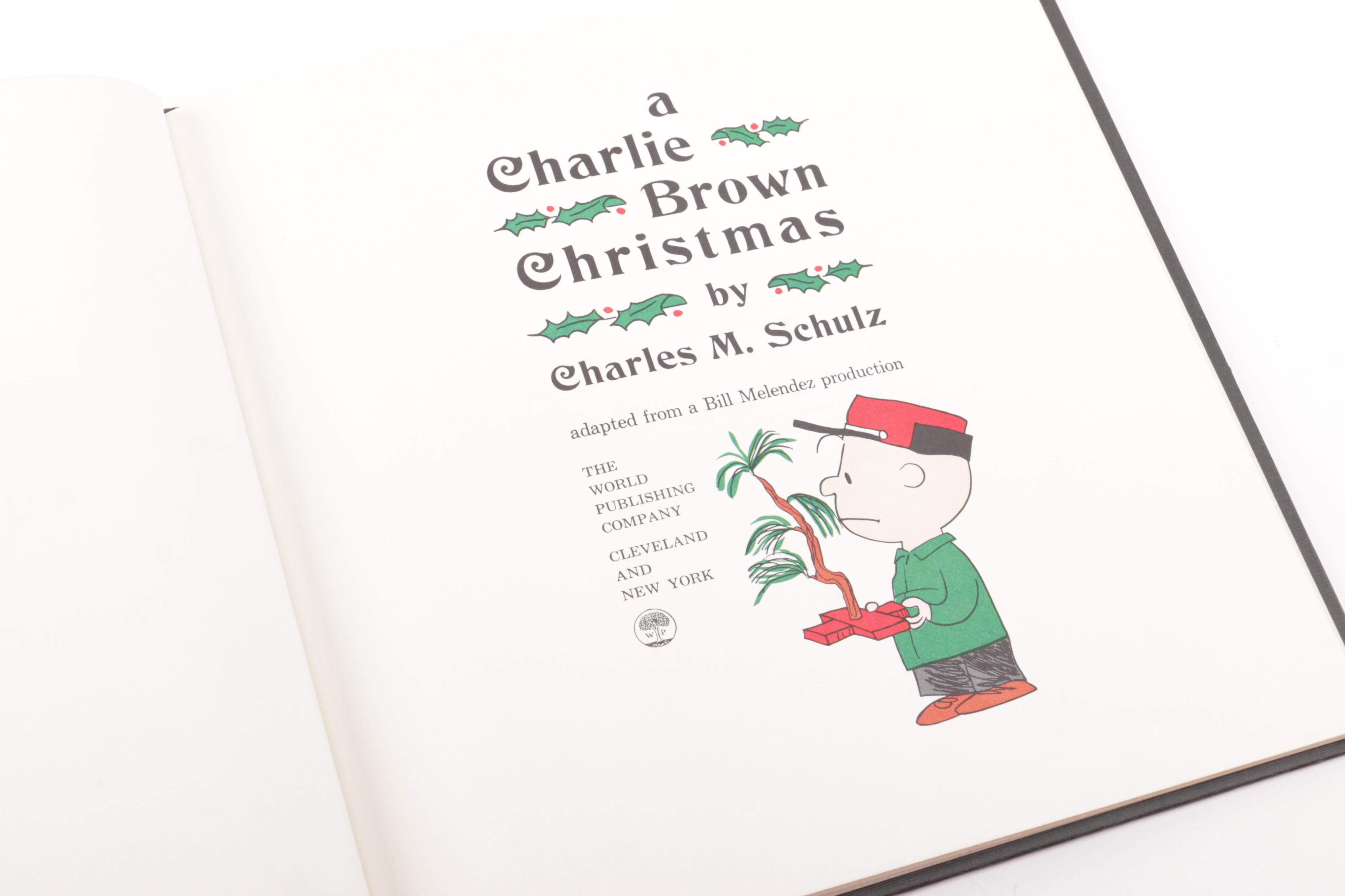 Collection of First Edition "Peanuts" Hardcover Books by Charles M. Schulz