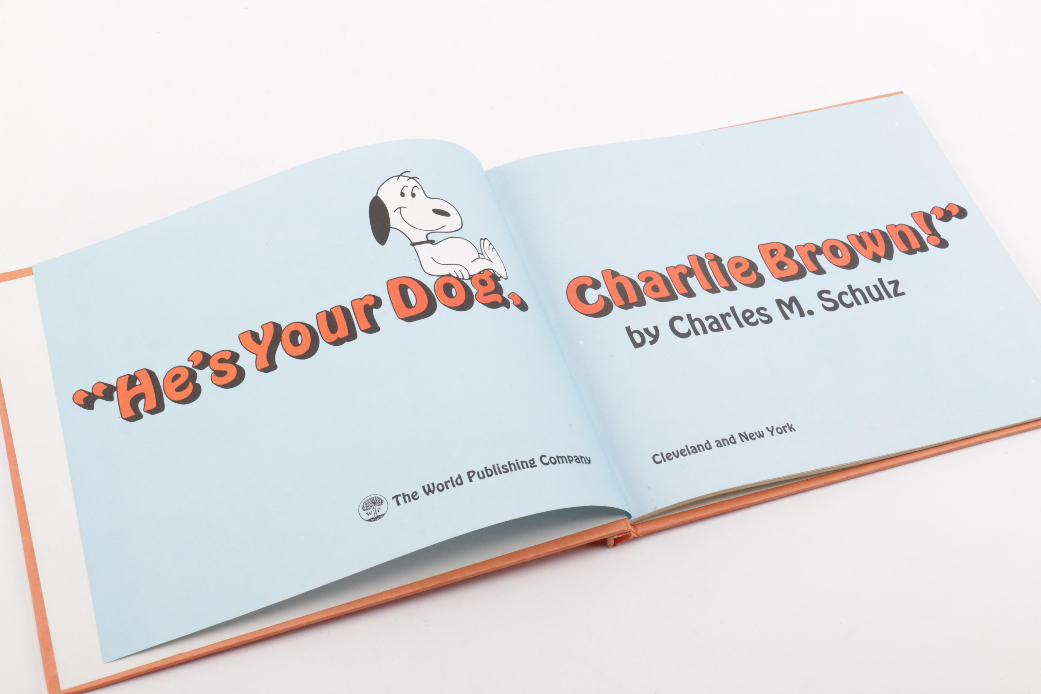 Collection of First Edition "Peanuts" Hardcover Books by Charles M. Schulz