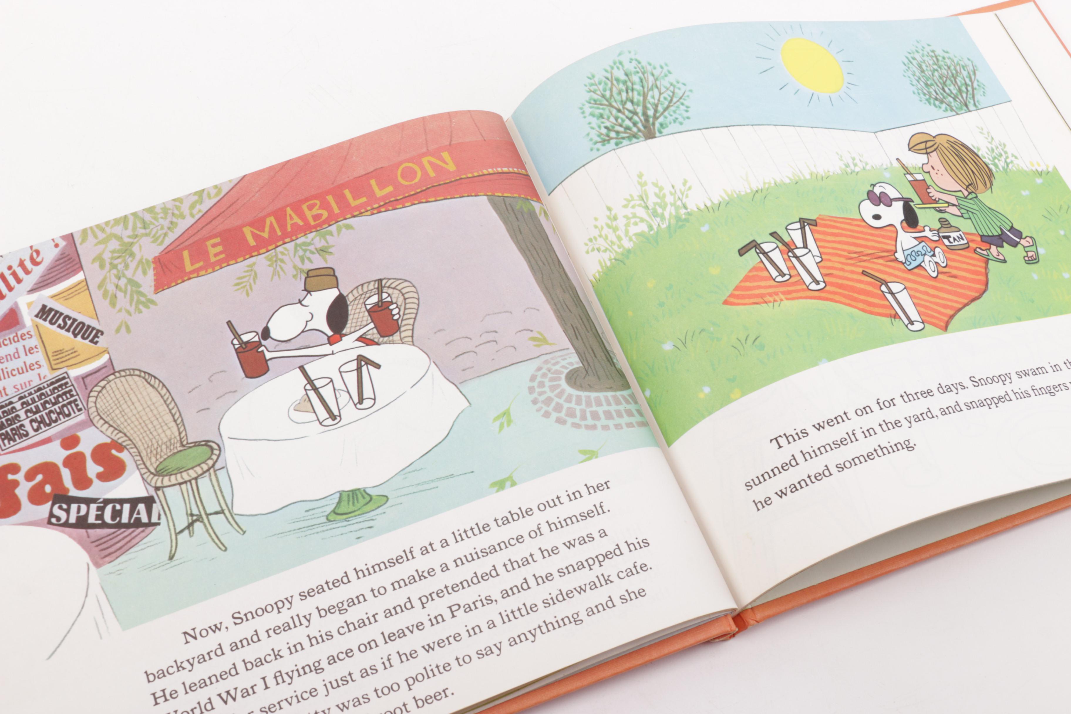 Collection of First Edition "Peanuts" Hardcover Books by Charles M. Schulz