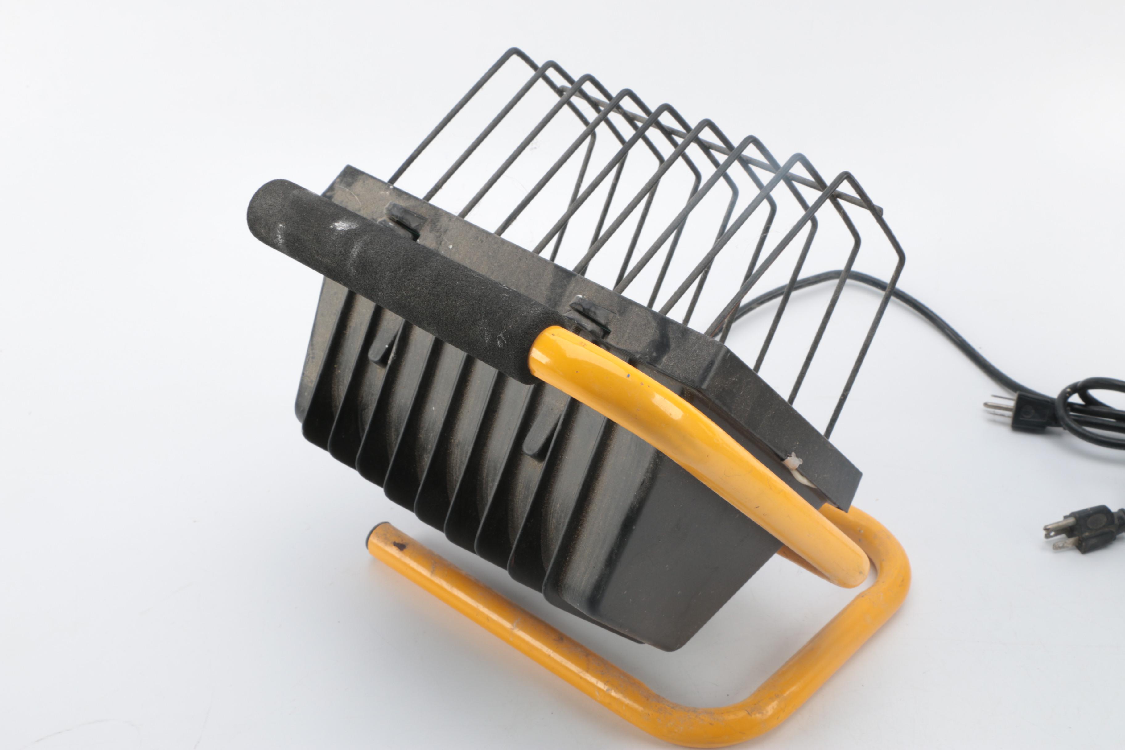 Pair of 500 Watt Work Lights