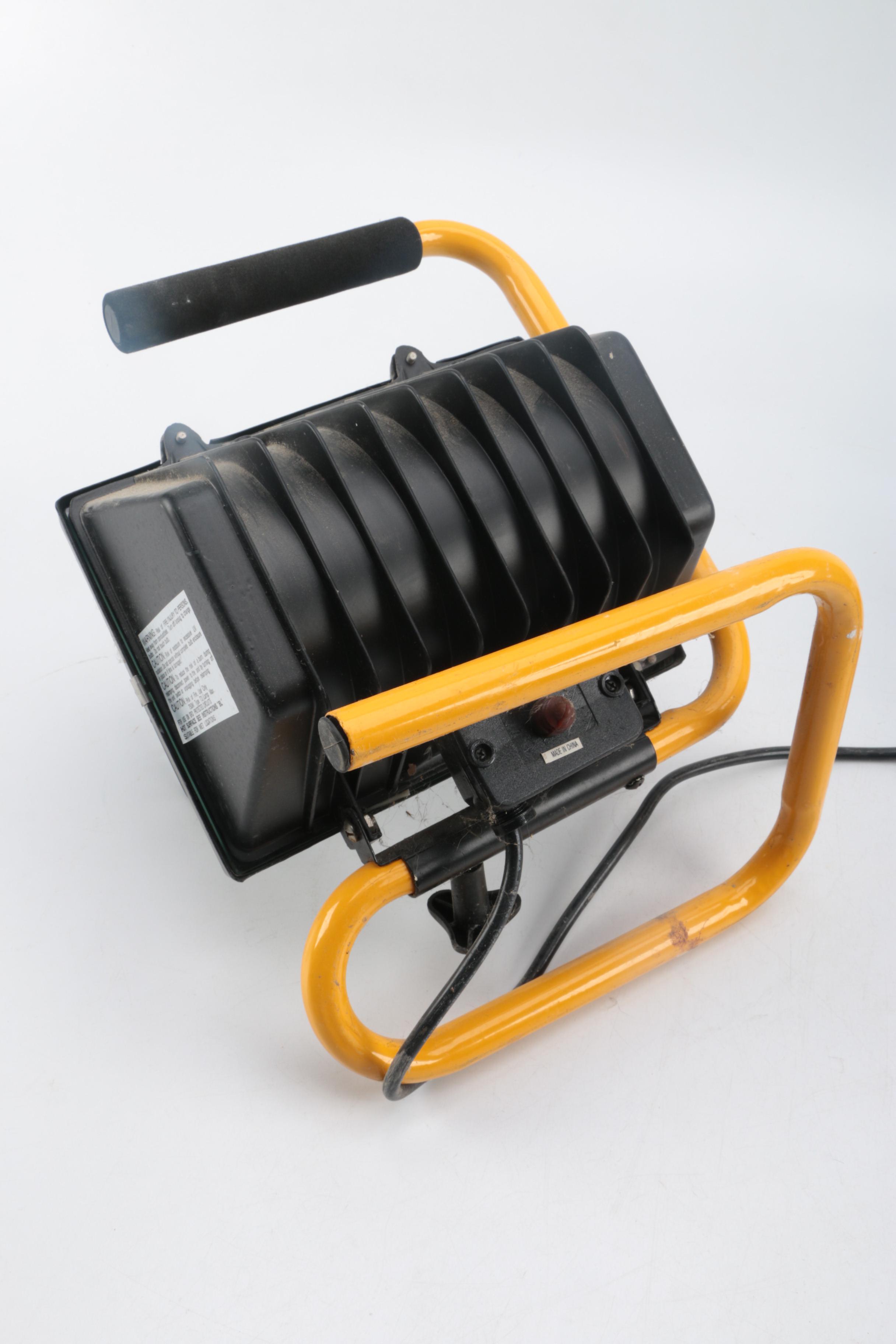 Pair of 500 Watt Work Lights