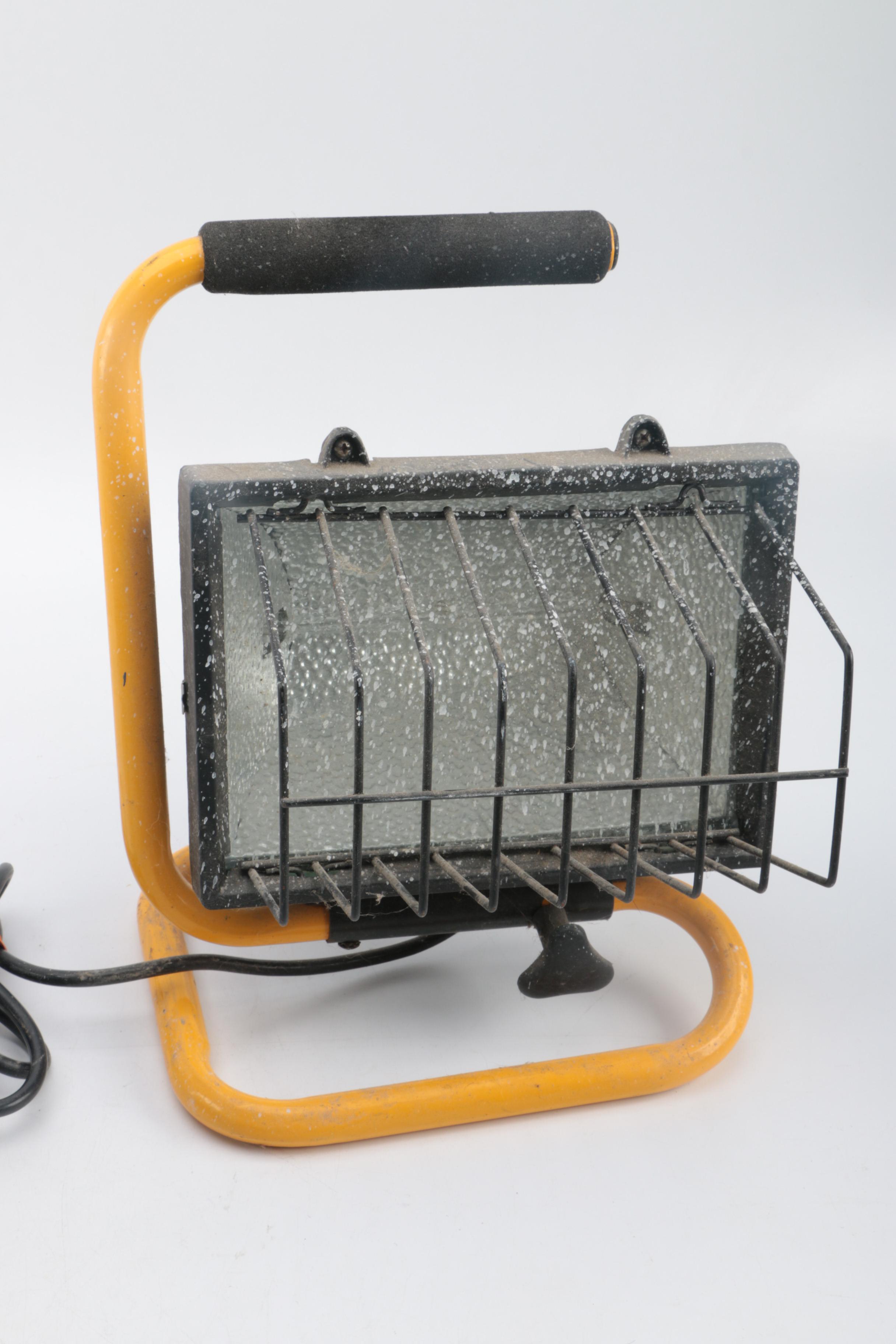 Pair of 500 Watt Work Lights