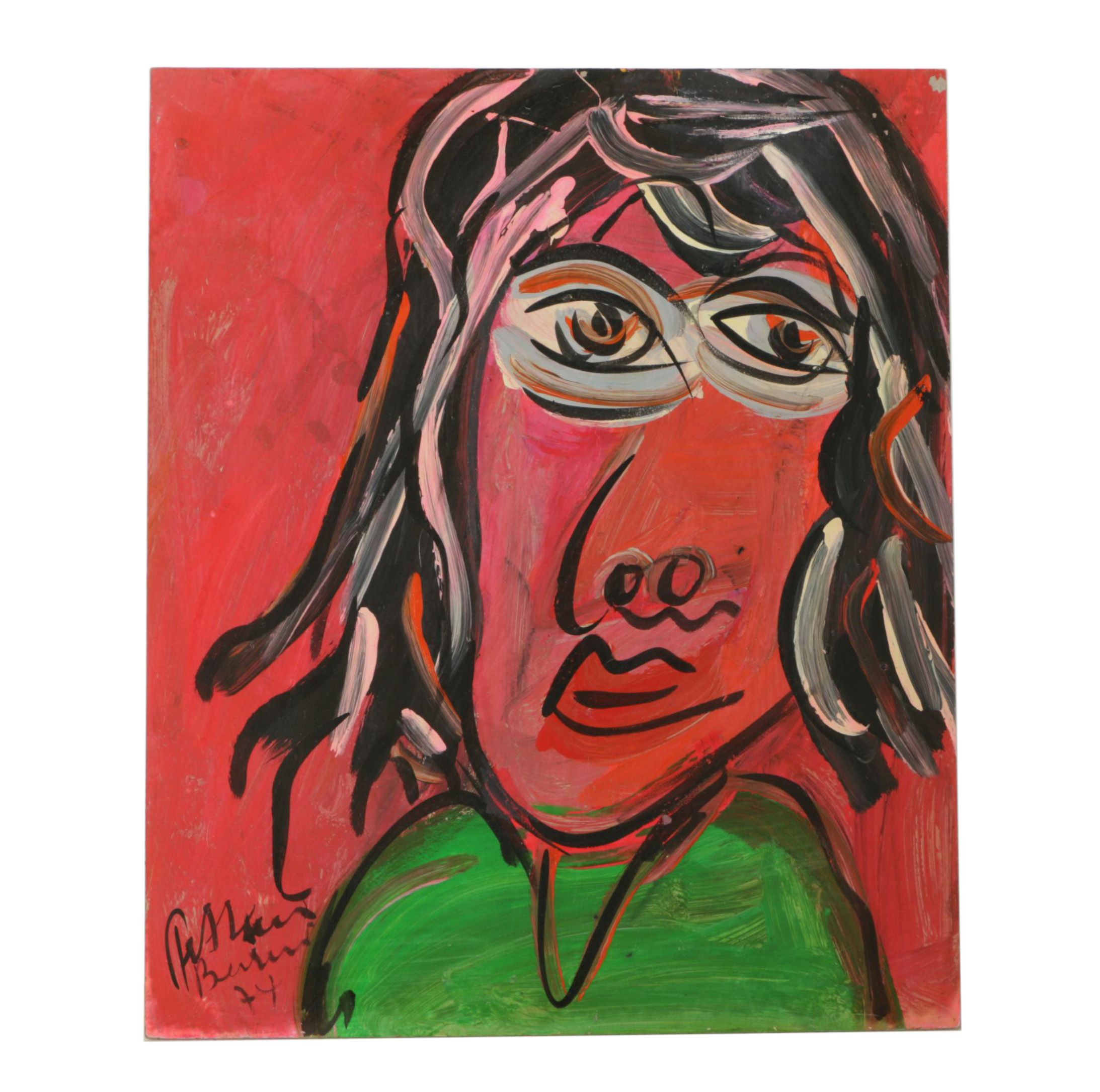 Peter Keil Oil Painting on Board "Ringo Starr"