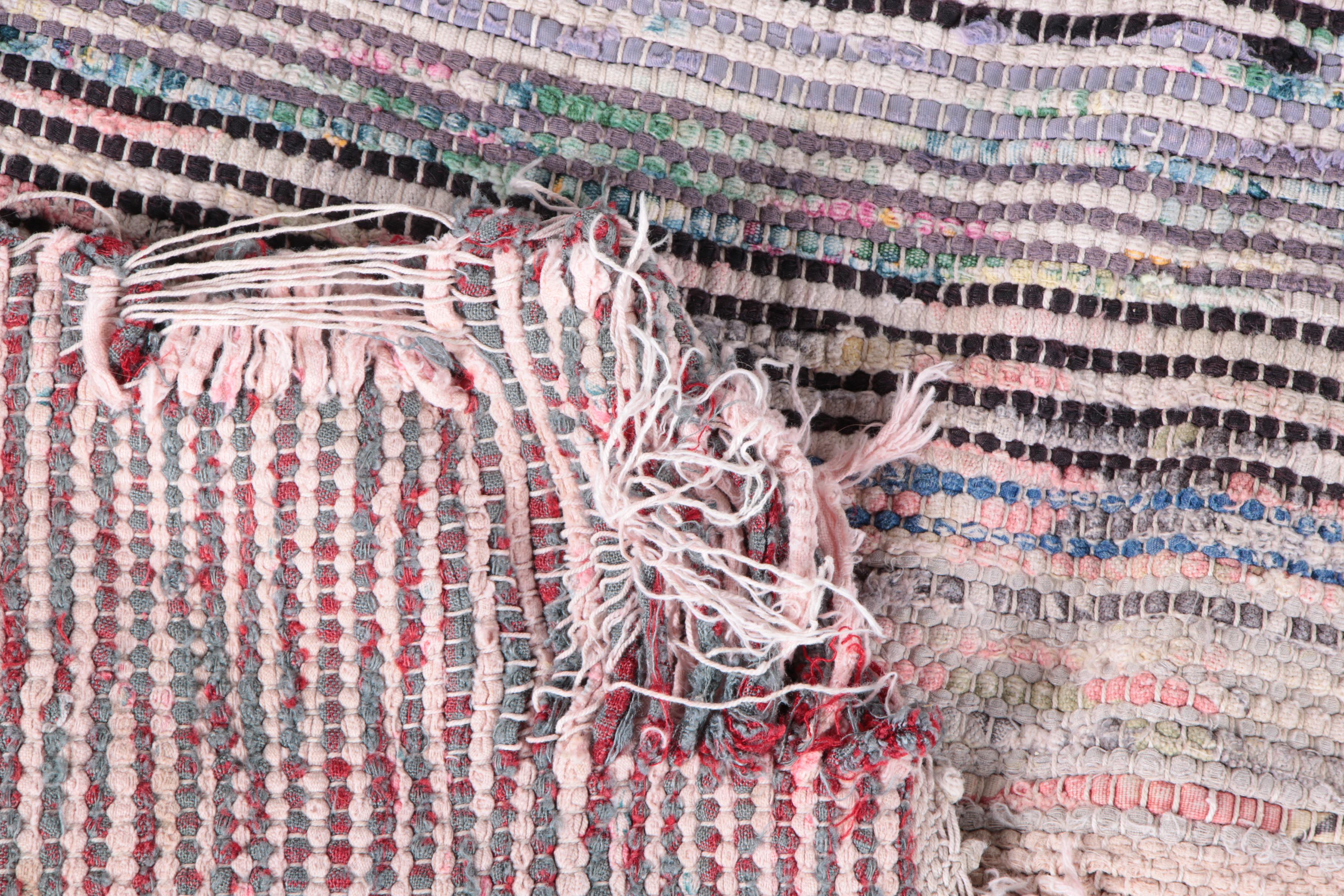 Vintage Rag Rug Runners