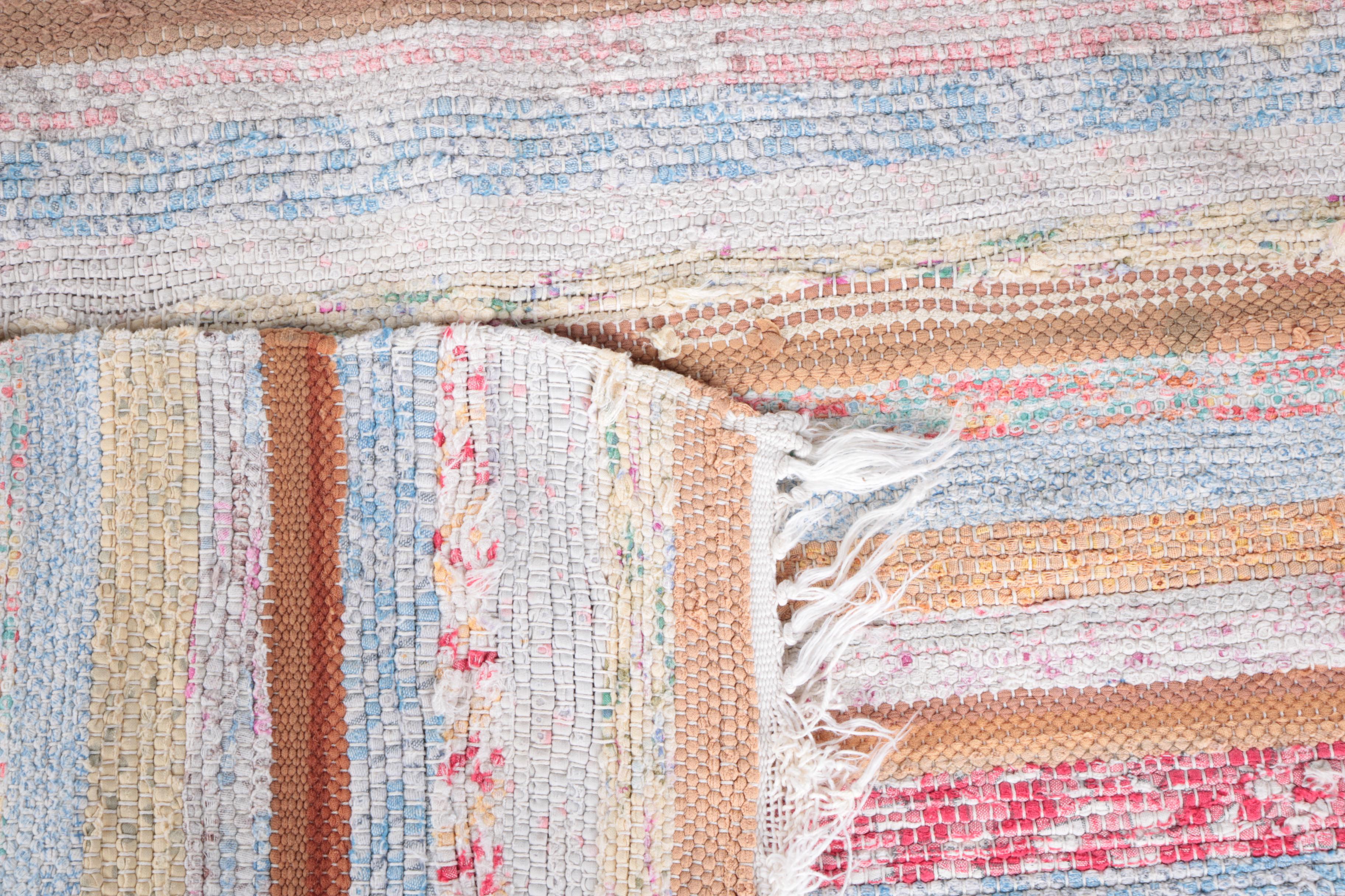 Vintage Rag Rug Runners