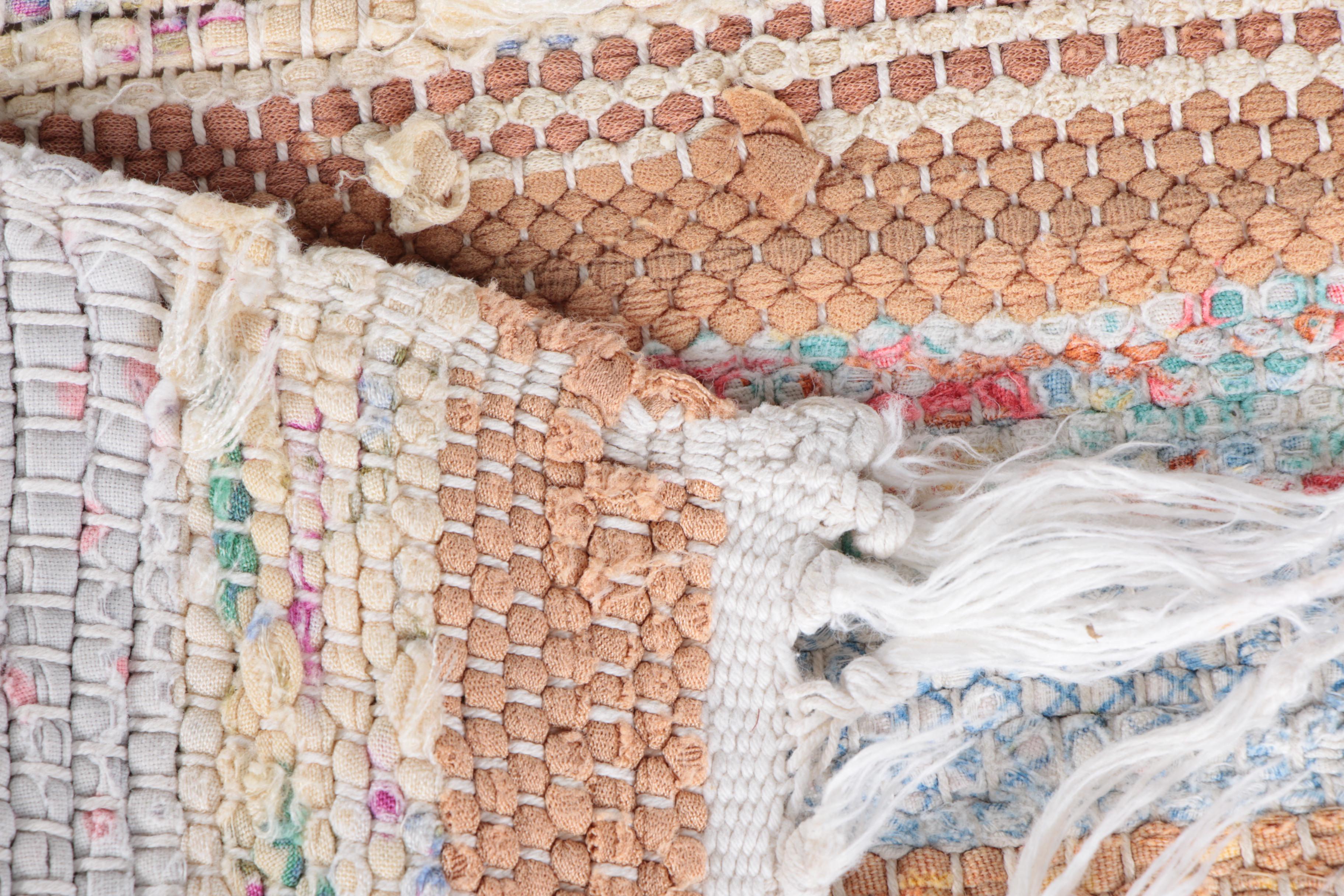 Vintage Rag Rug Runners