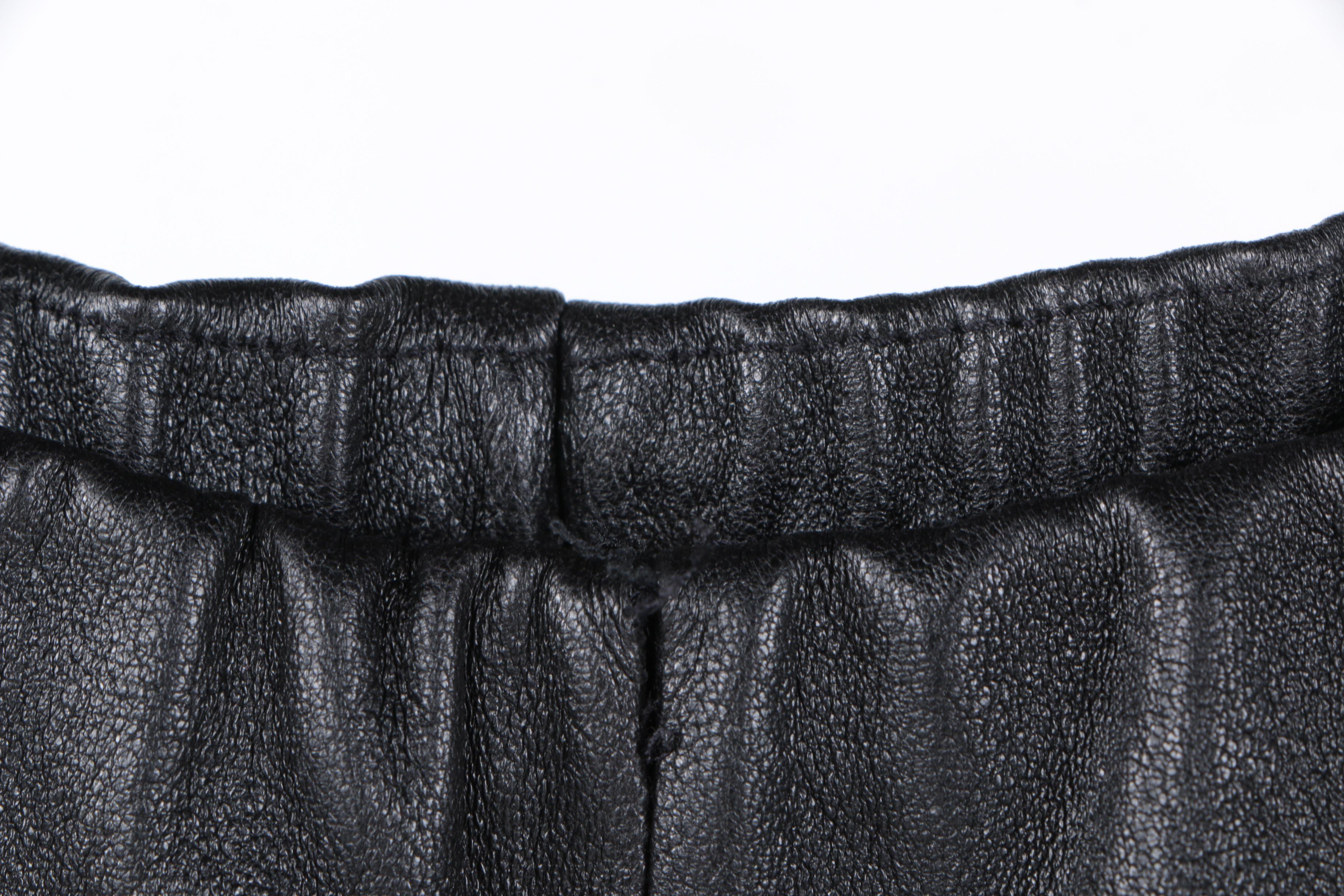 The Row Lambskin Pants