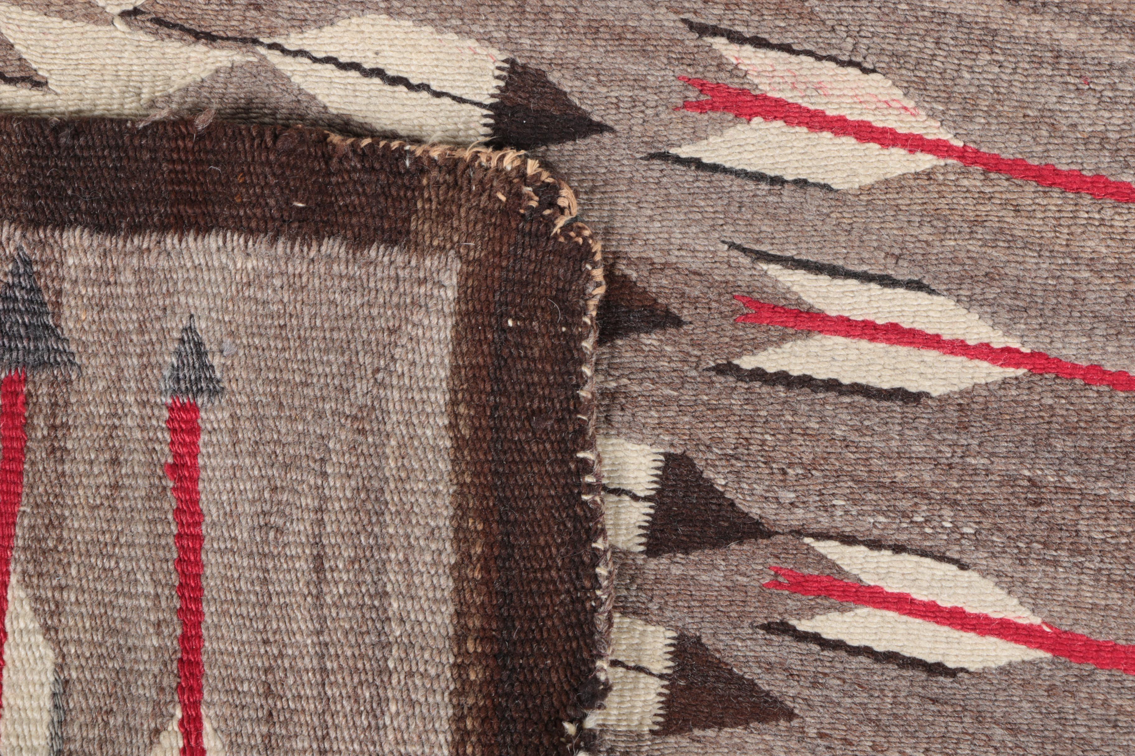 Circa 1920 Navajo Regional Reservation Handwoven Wool Rug