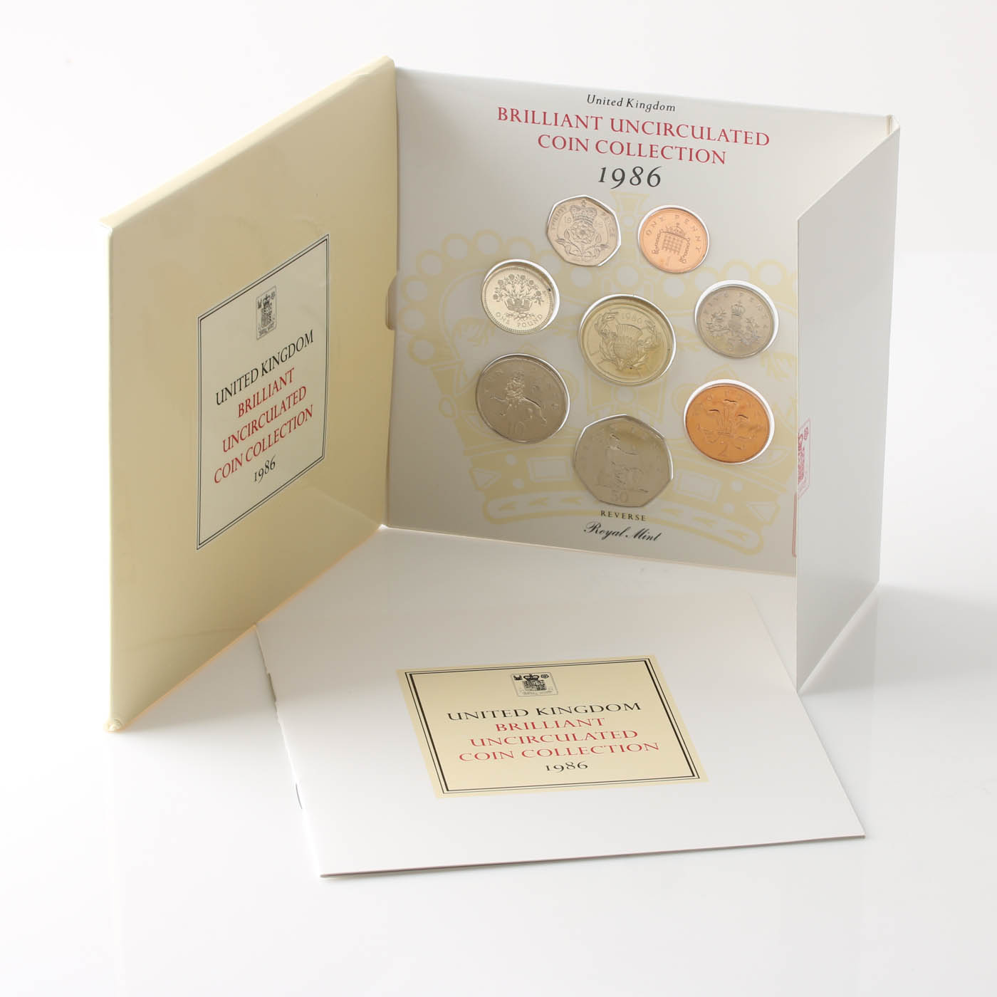 1986 United Kingdom Brilliant Uncirculated Coin Collection
