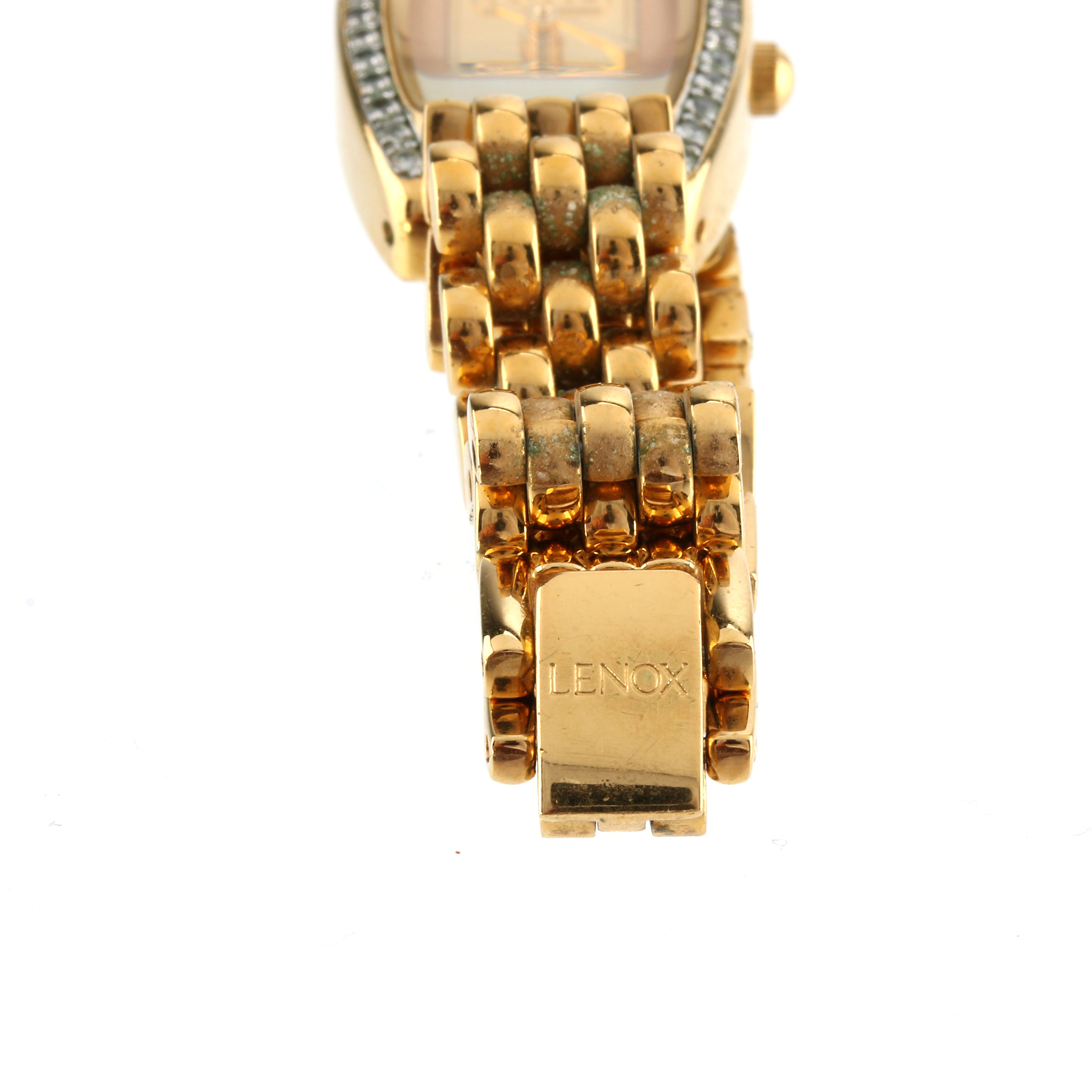 Ingot Credit Suisse 1G Fine Gold 999.9 and Glass Crystal Watch