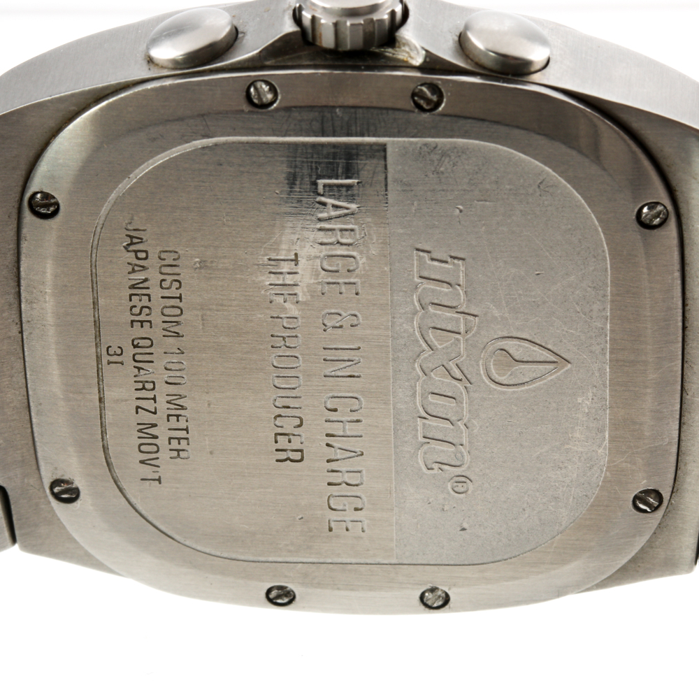 Nixon Professional Chronograph Stainless Steel Watch