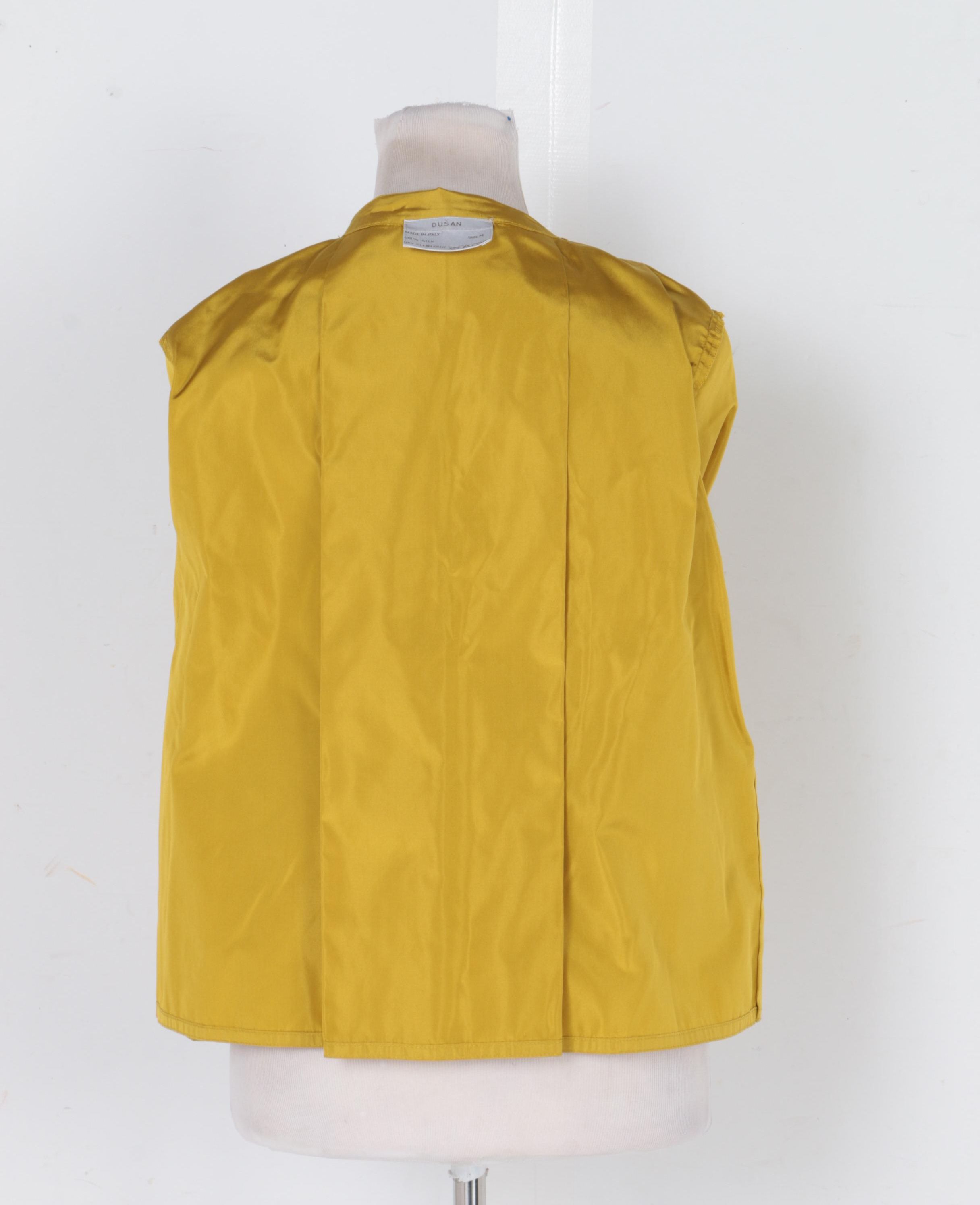 Dušan Silk Trapeze Jacket