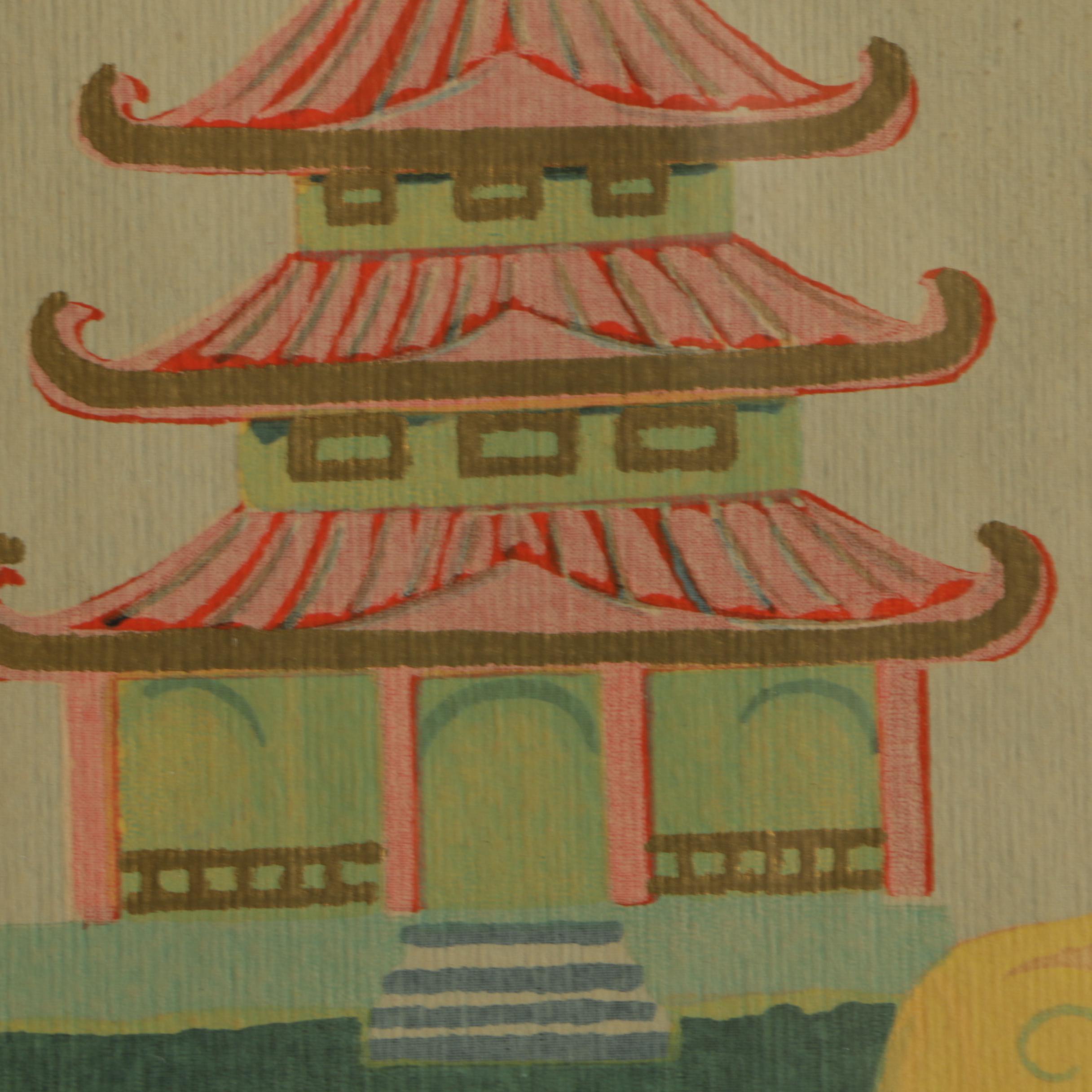 Cibro East Asian-Style Serigraphic Illustrations of Figures