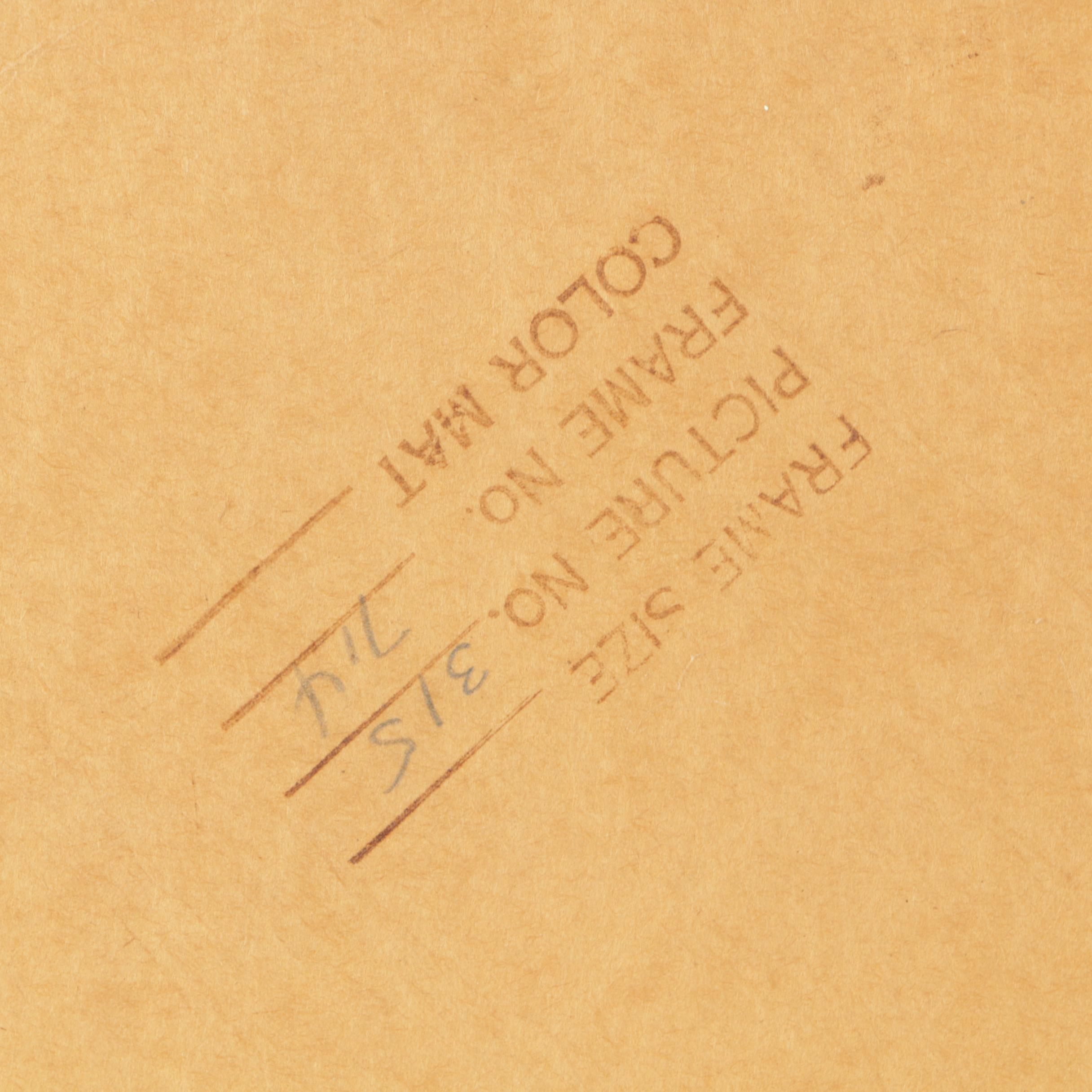 Cibro East Asian-Style Serigraphic Illustrations of Figures