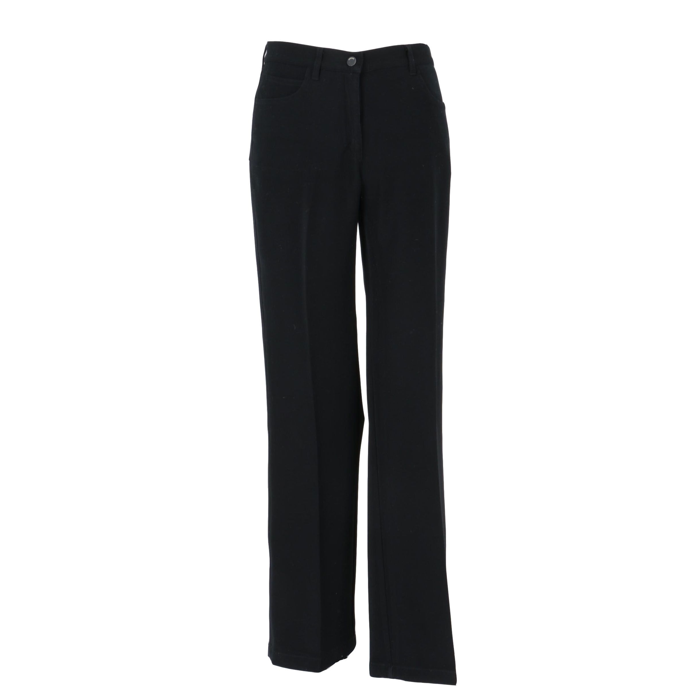 Armani Collezioni Black Pants