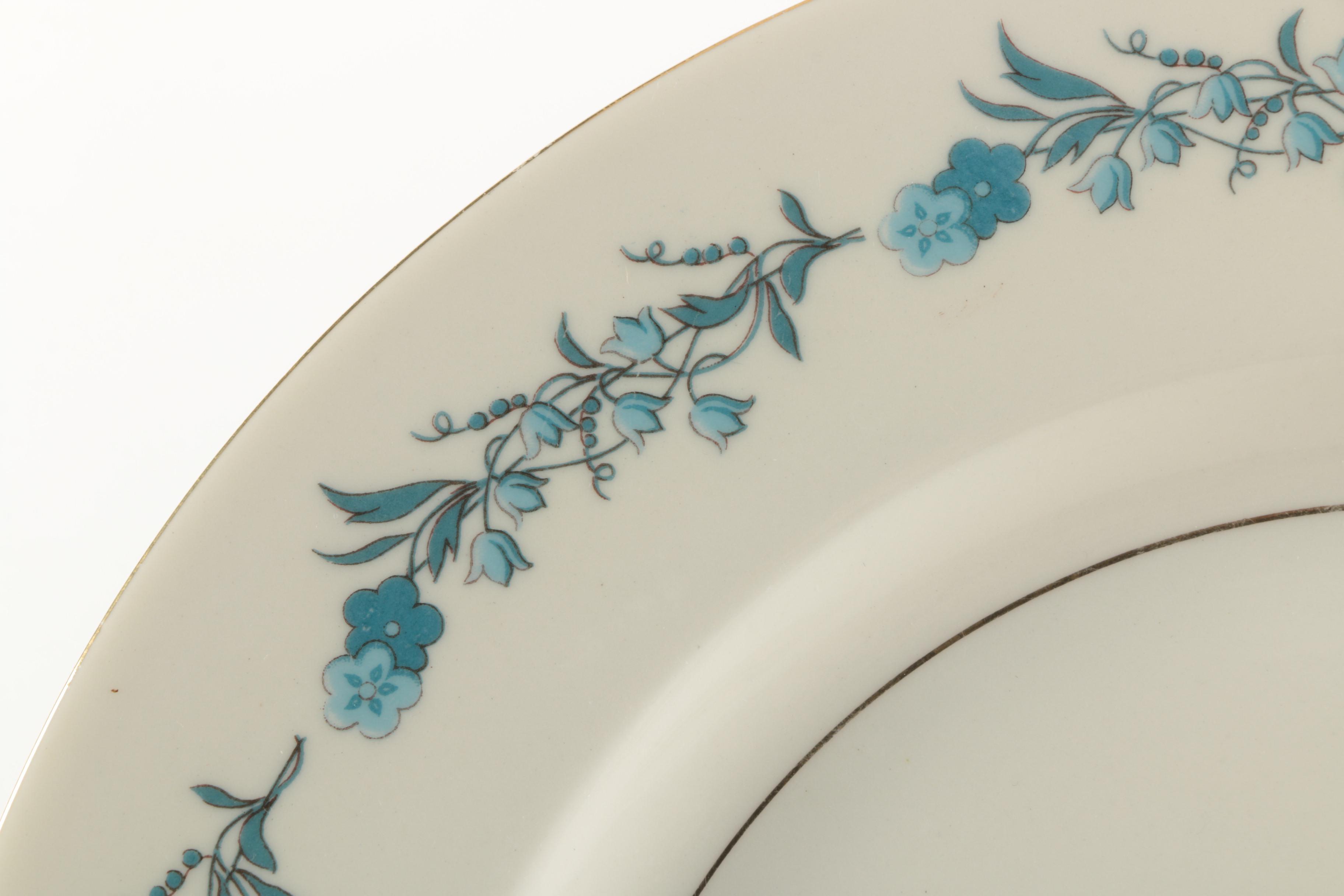 Vintage Theodore Haviland "Clinton" Porcelain Dinner Service