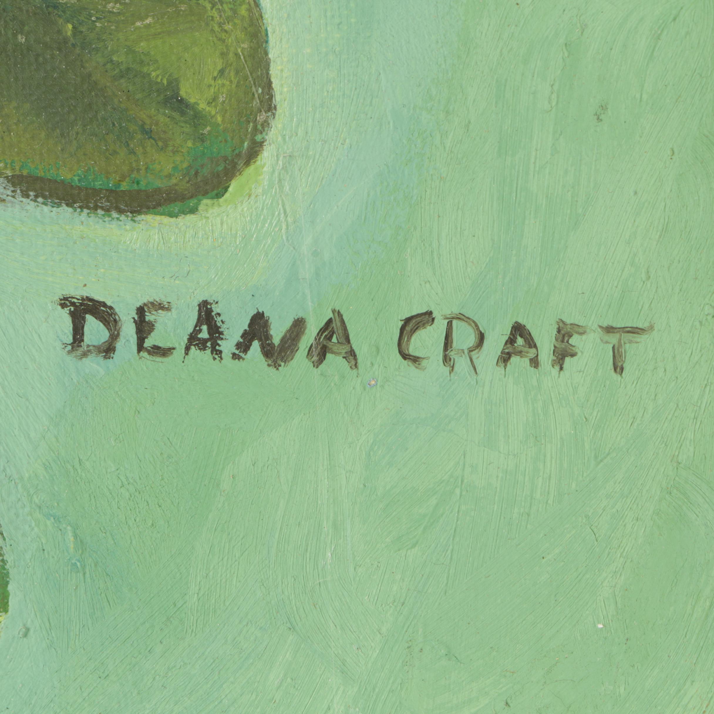 Oil Paintings on Canvas Board of Magnolias