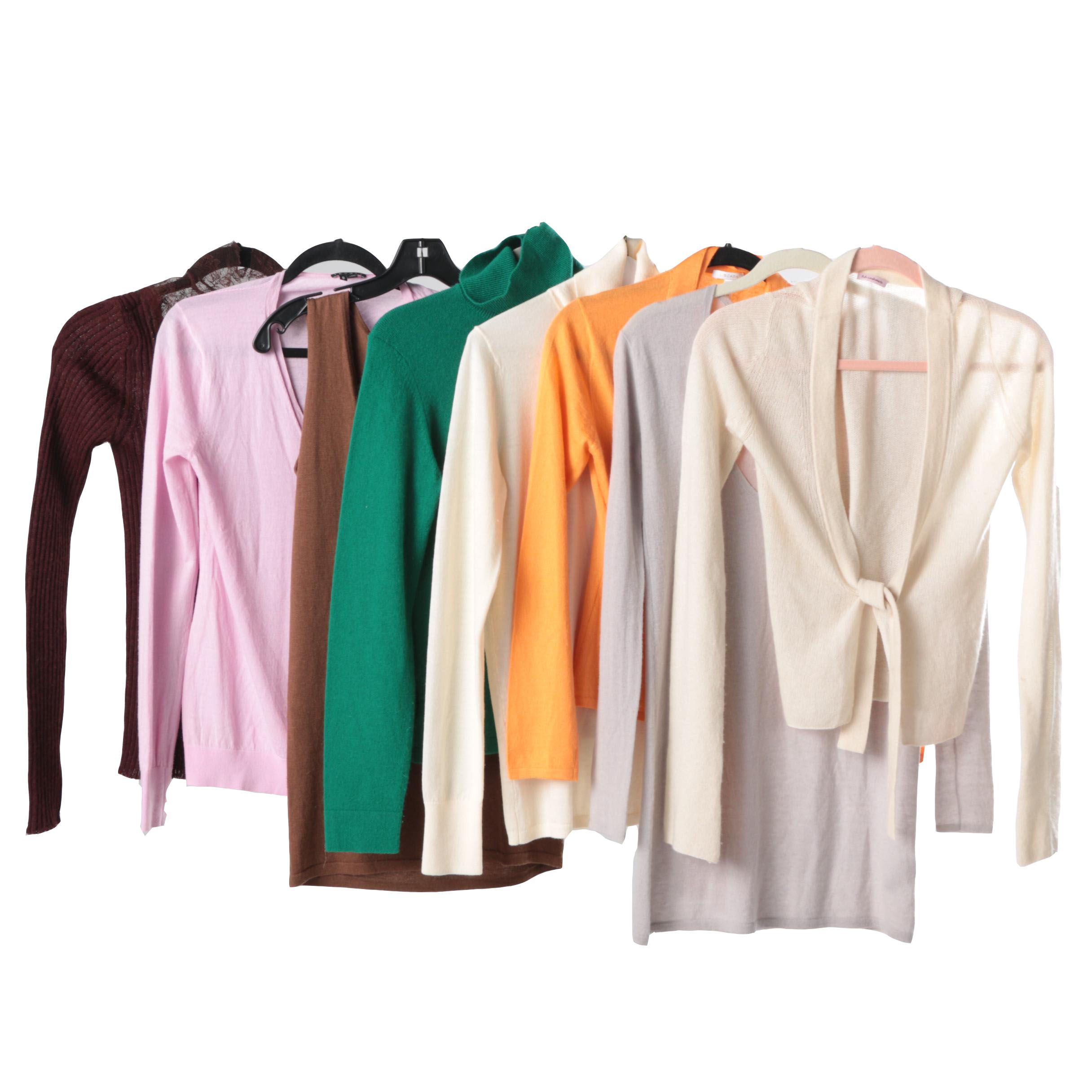 Women's Cashmere and Wool Blend Sweaters Including Escada