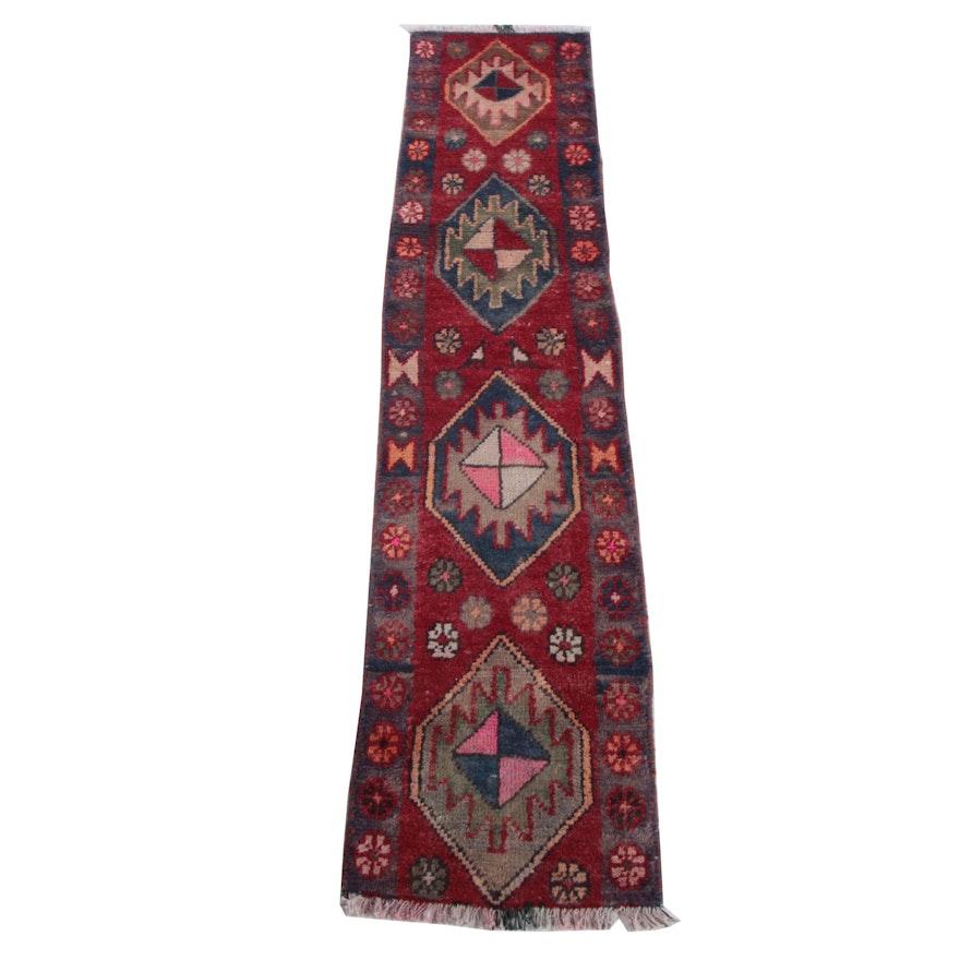 Handwoven Indo-Caucasian Carpet Runner