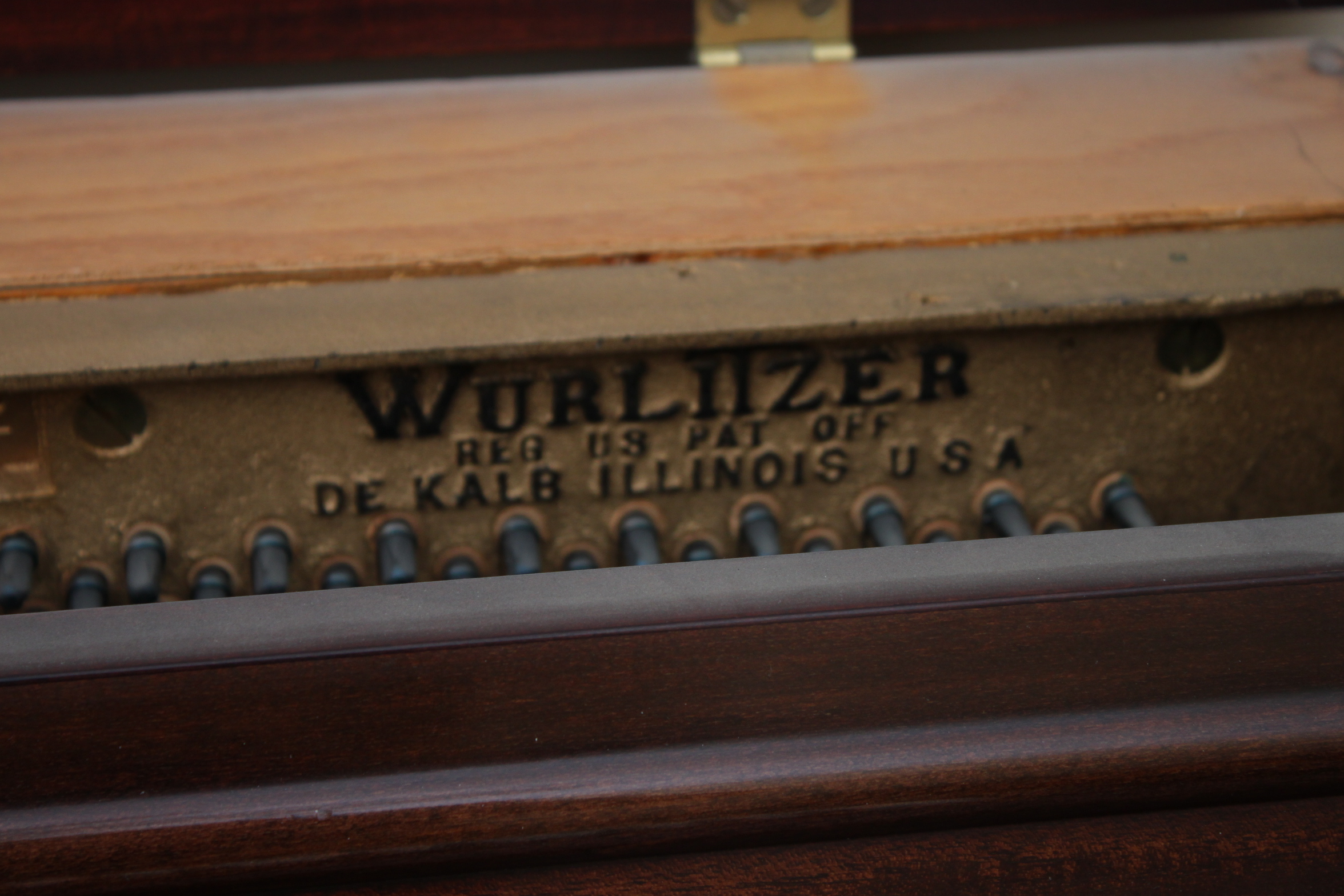 Vintage Wurlitzer Spinet Piano