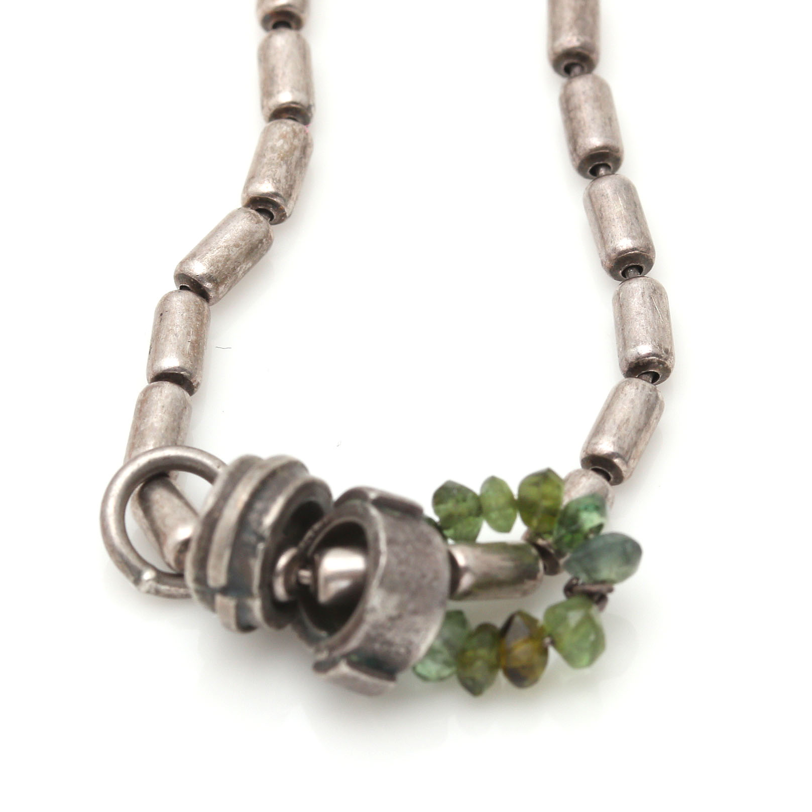 Grouping of Sterling Silver Jewelry Featuring a Beth Orduna Necklace