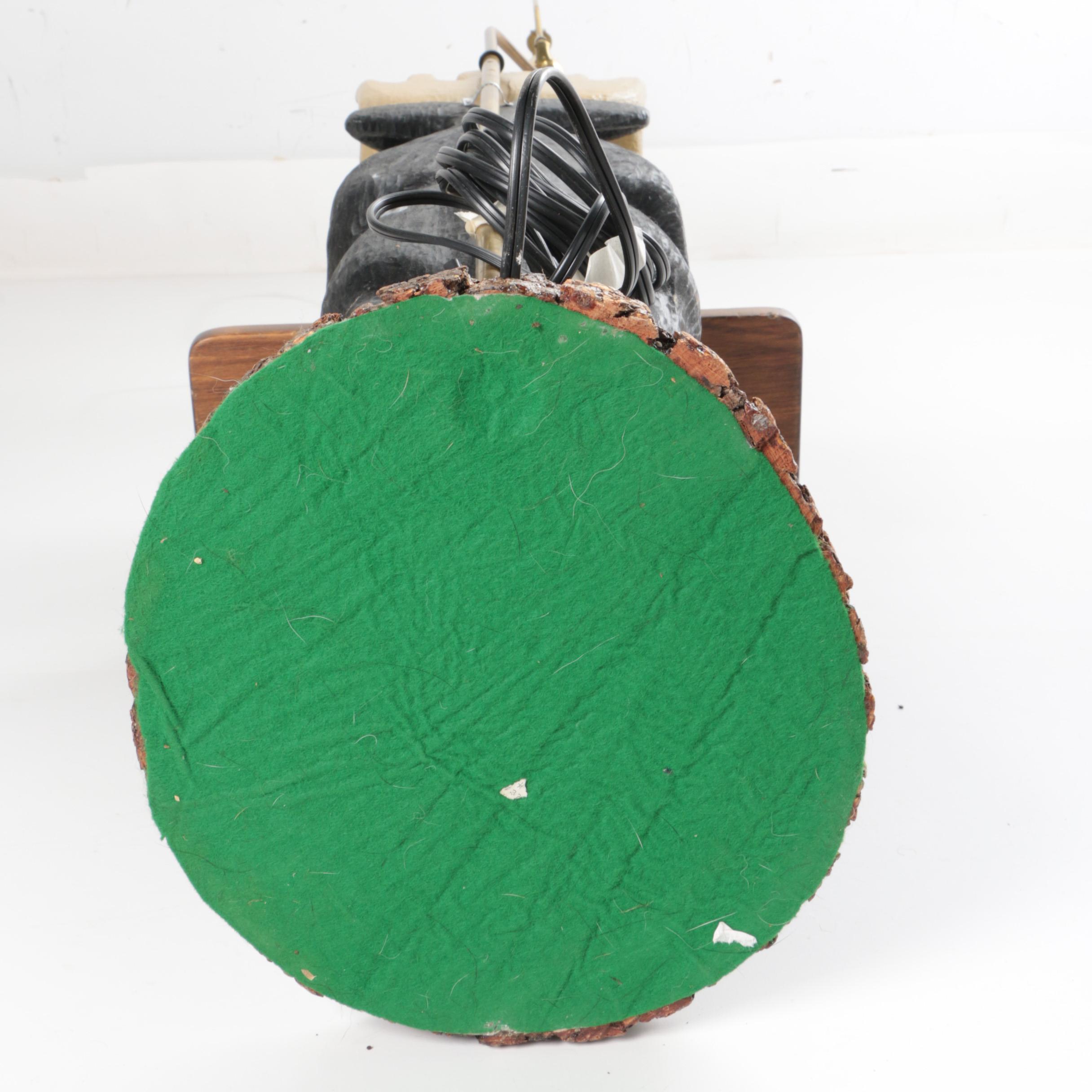 Big Sky Carvers of Montana Moose Floor Lamp