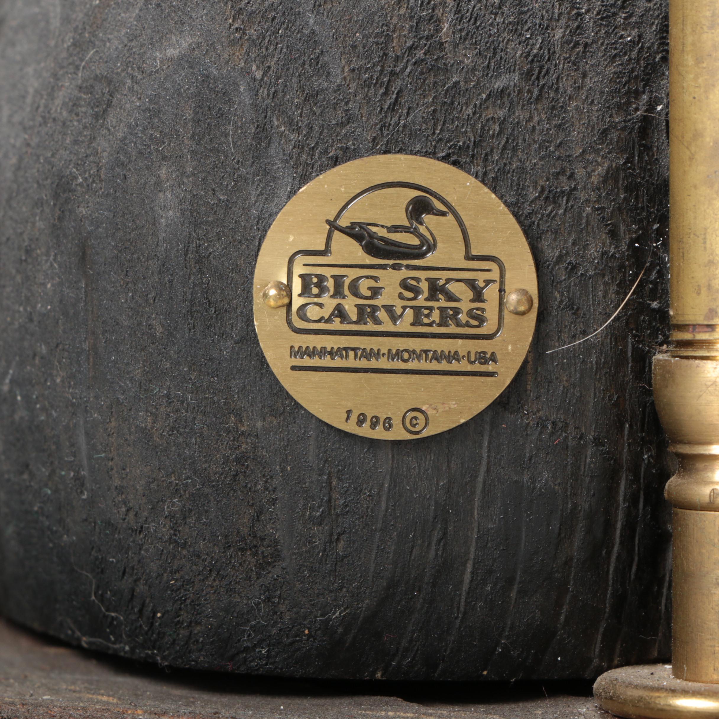 Big Sky Carvers of Montana Moose Floor Lamp